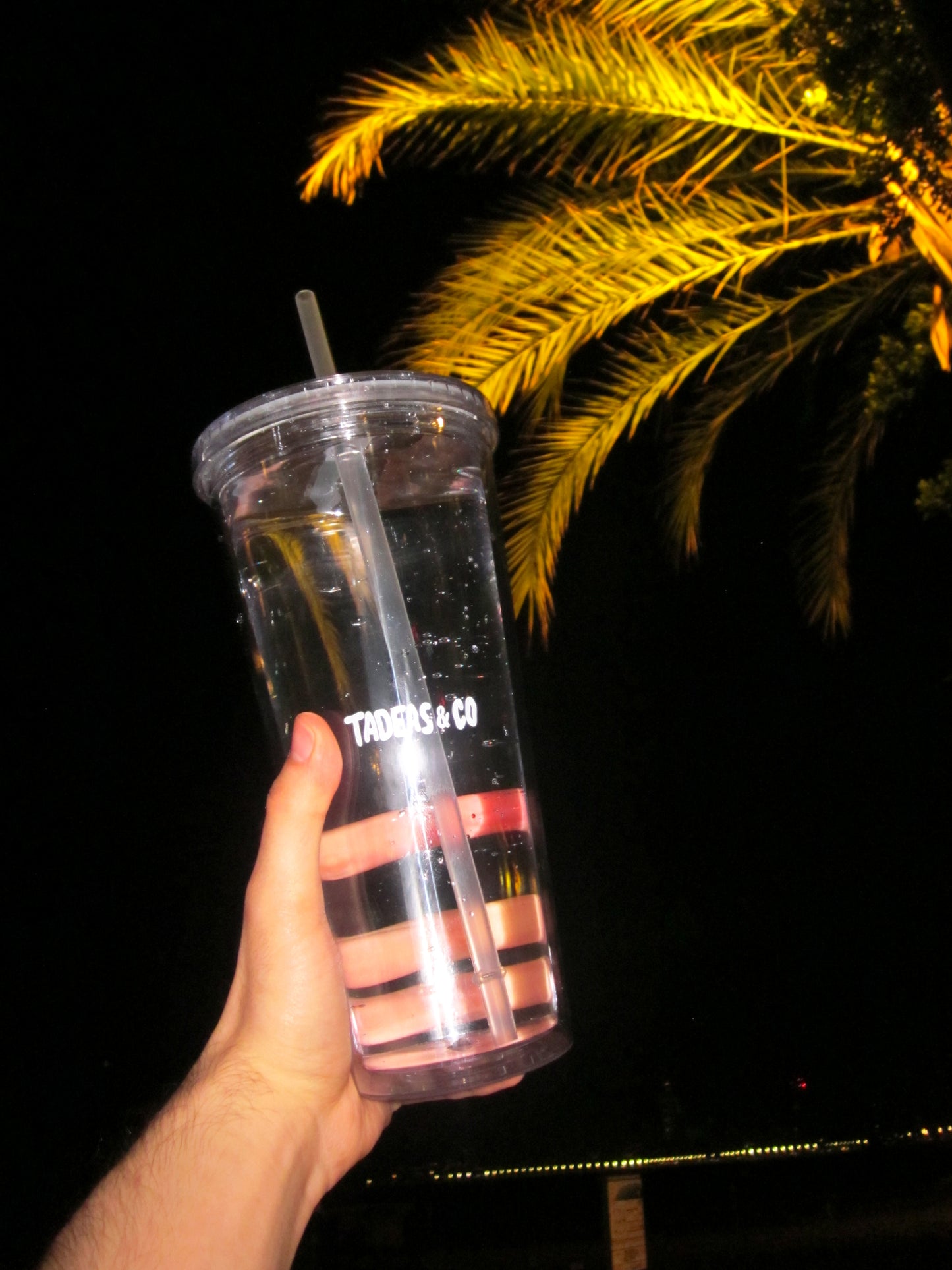 Large Transparent tumbler