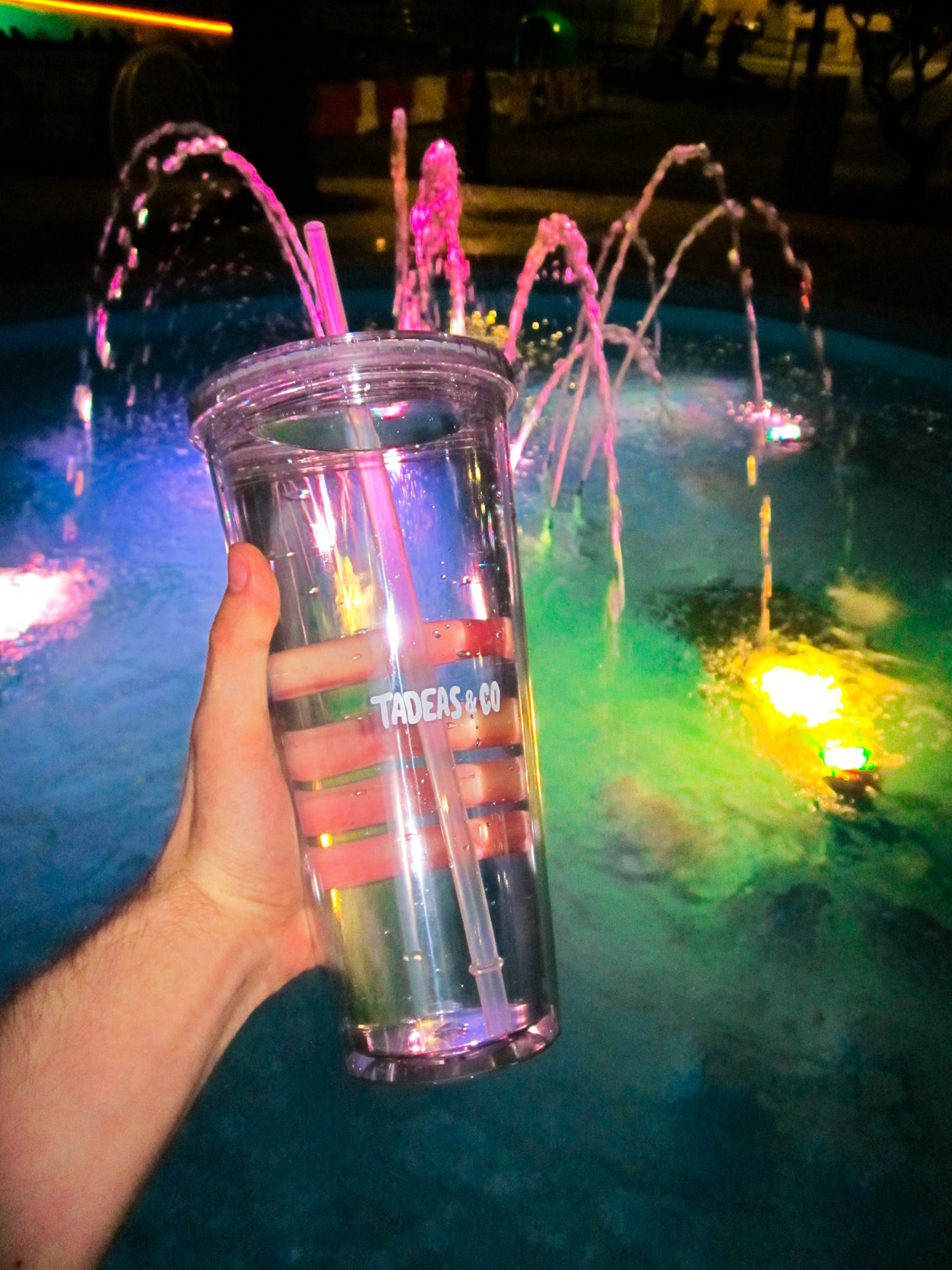 Large Transparent tumbler