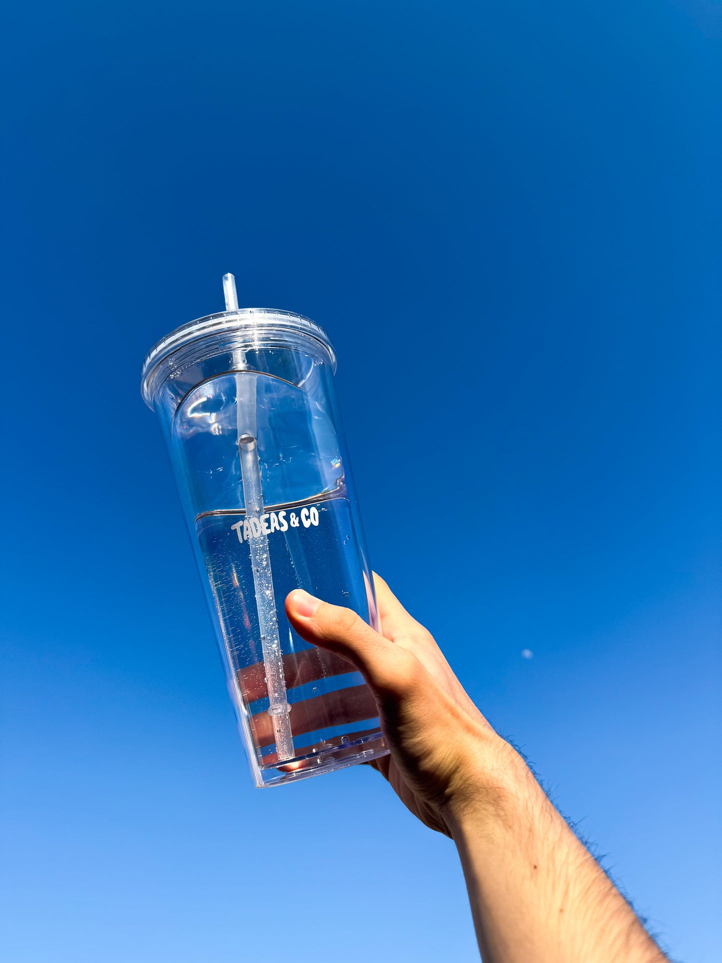 Large Transparent tumbler