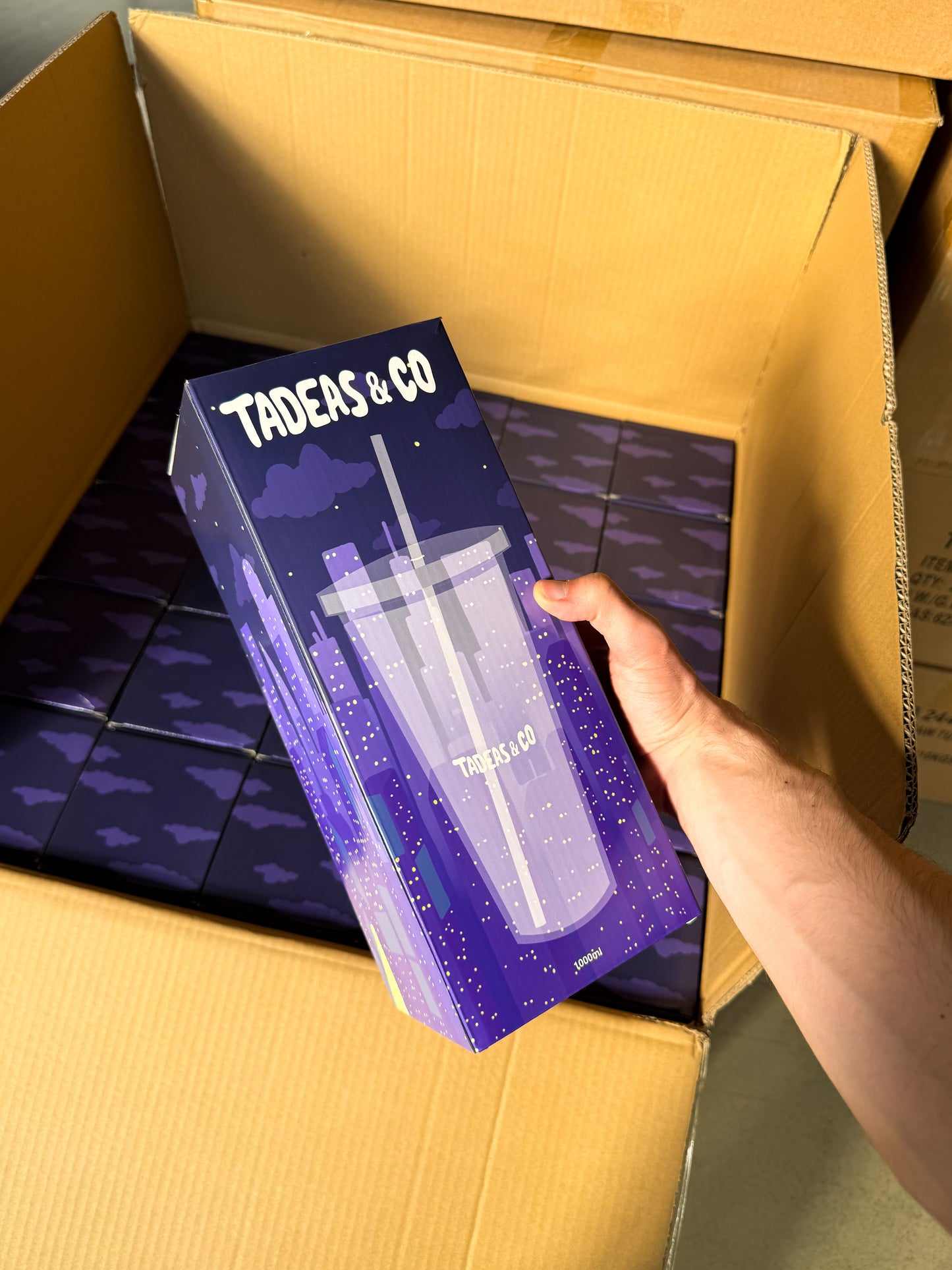 Large Transparent tumbler