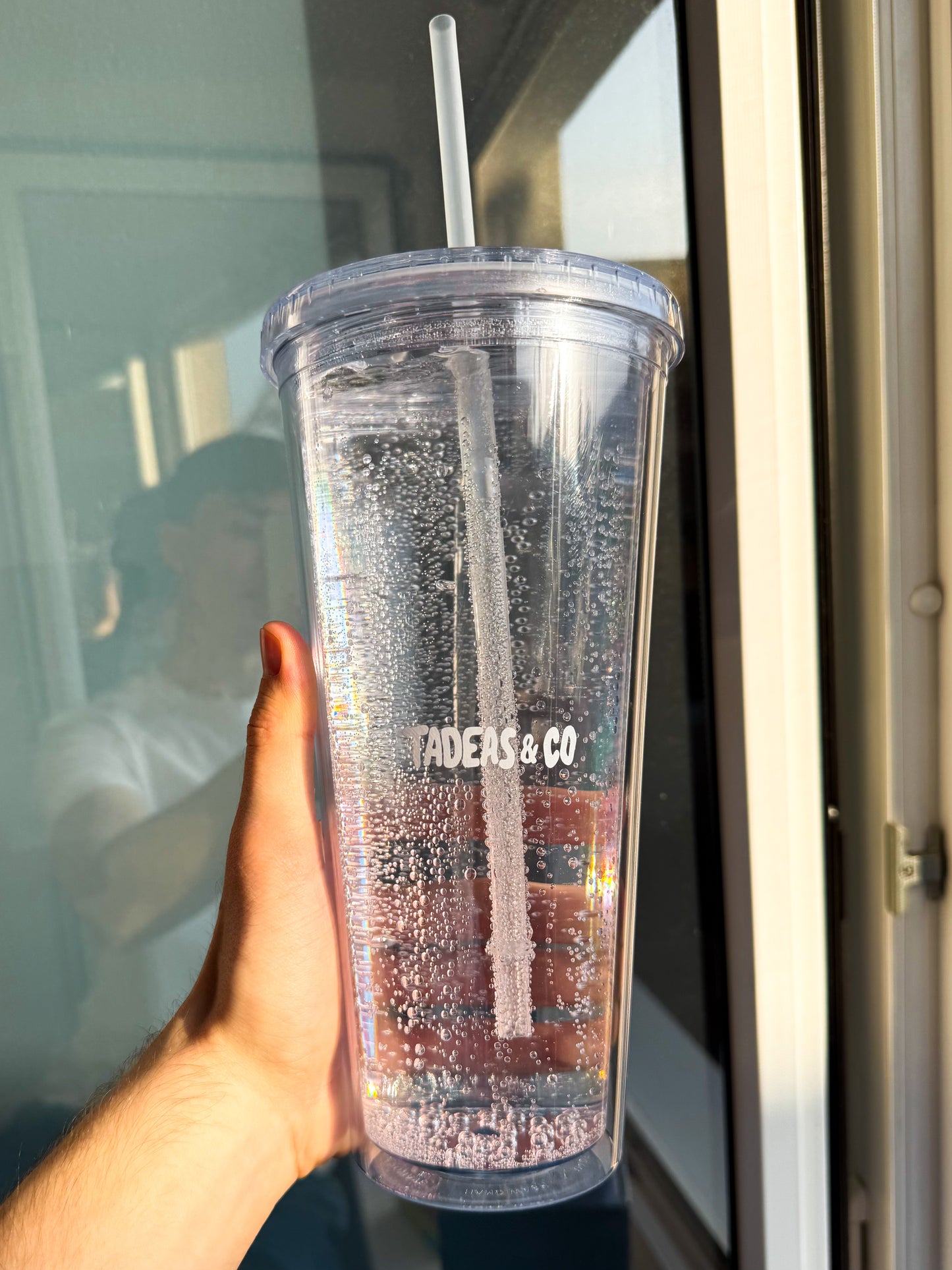 Large Transparent tumbler