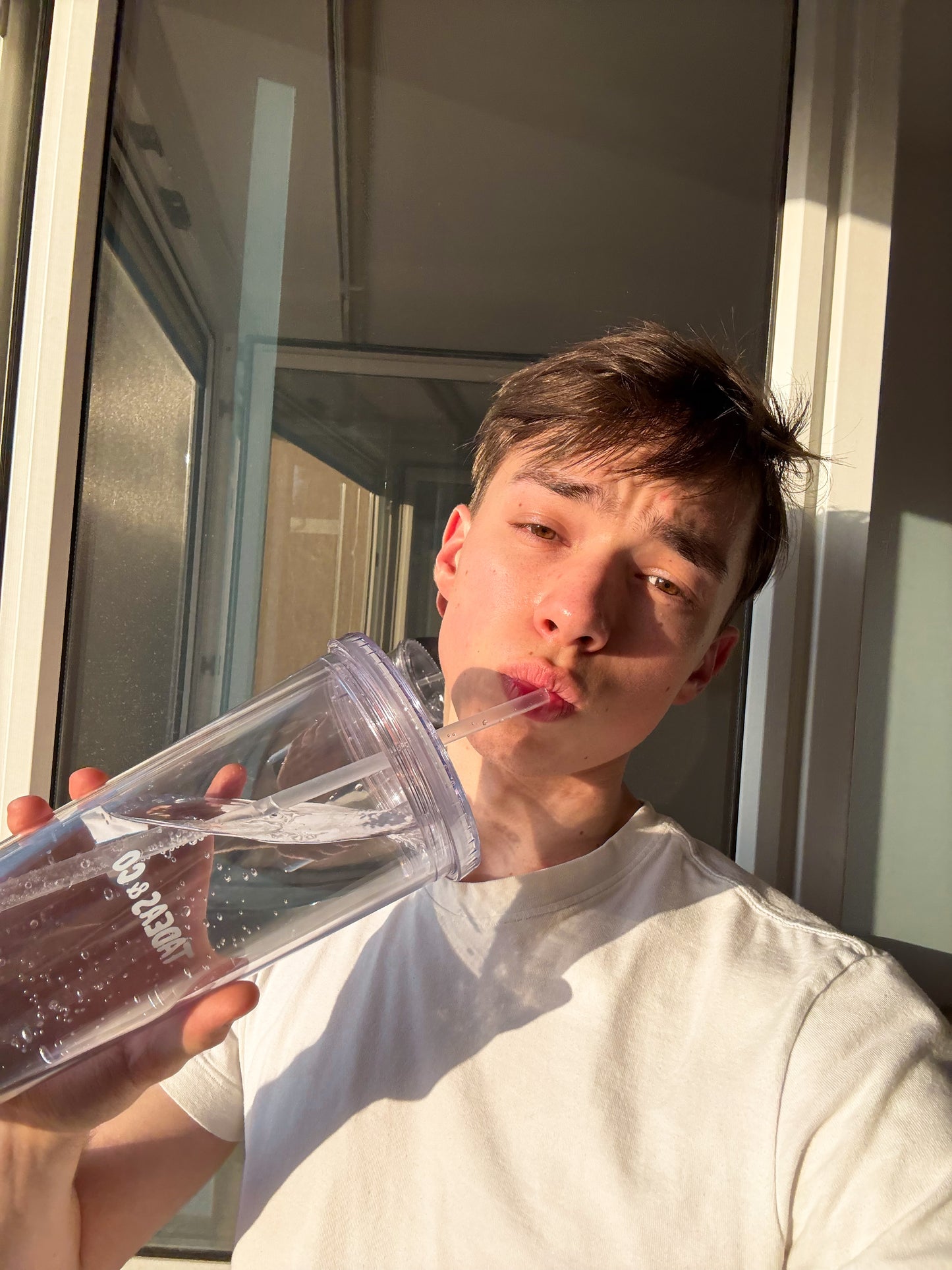 Large Transparent tumbler