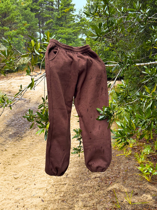 Brown Forest Sweatpants