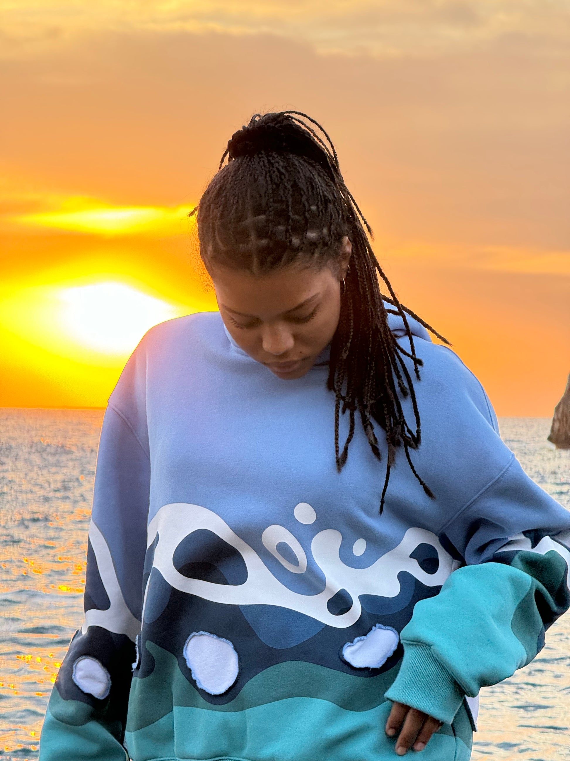 THE WAVE HOODIE (PŘEDPRODEJ) (9297767170384)