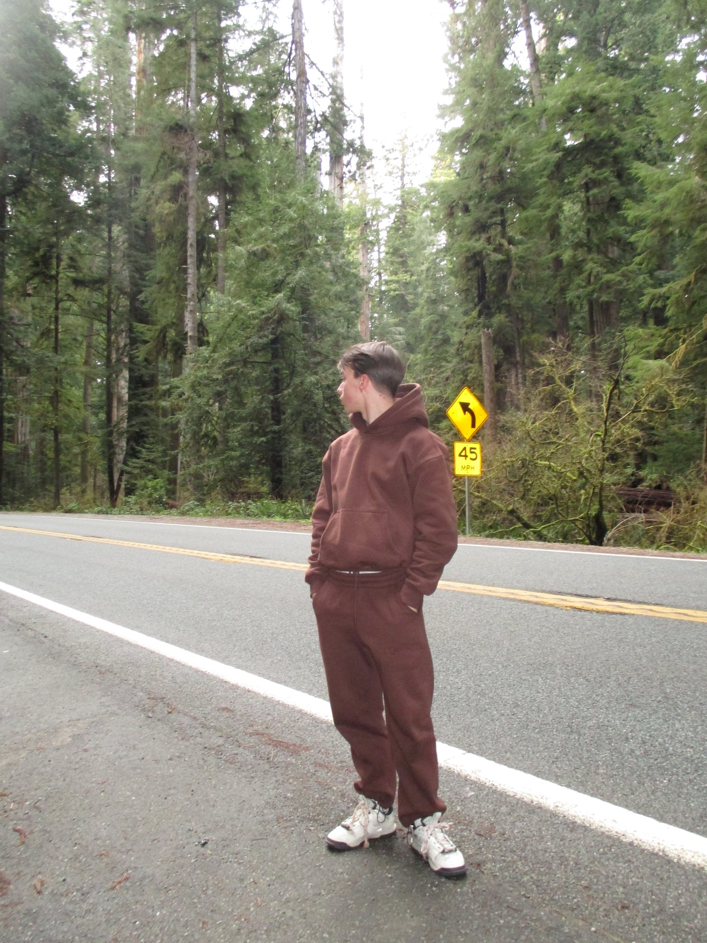 Brown Forest Sweatpants