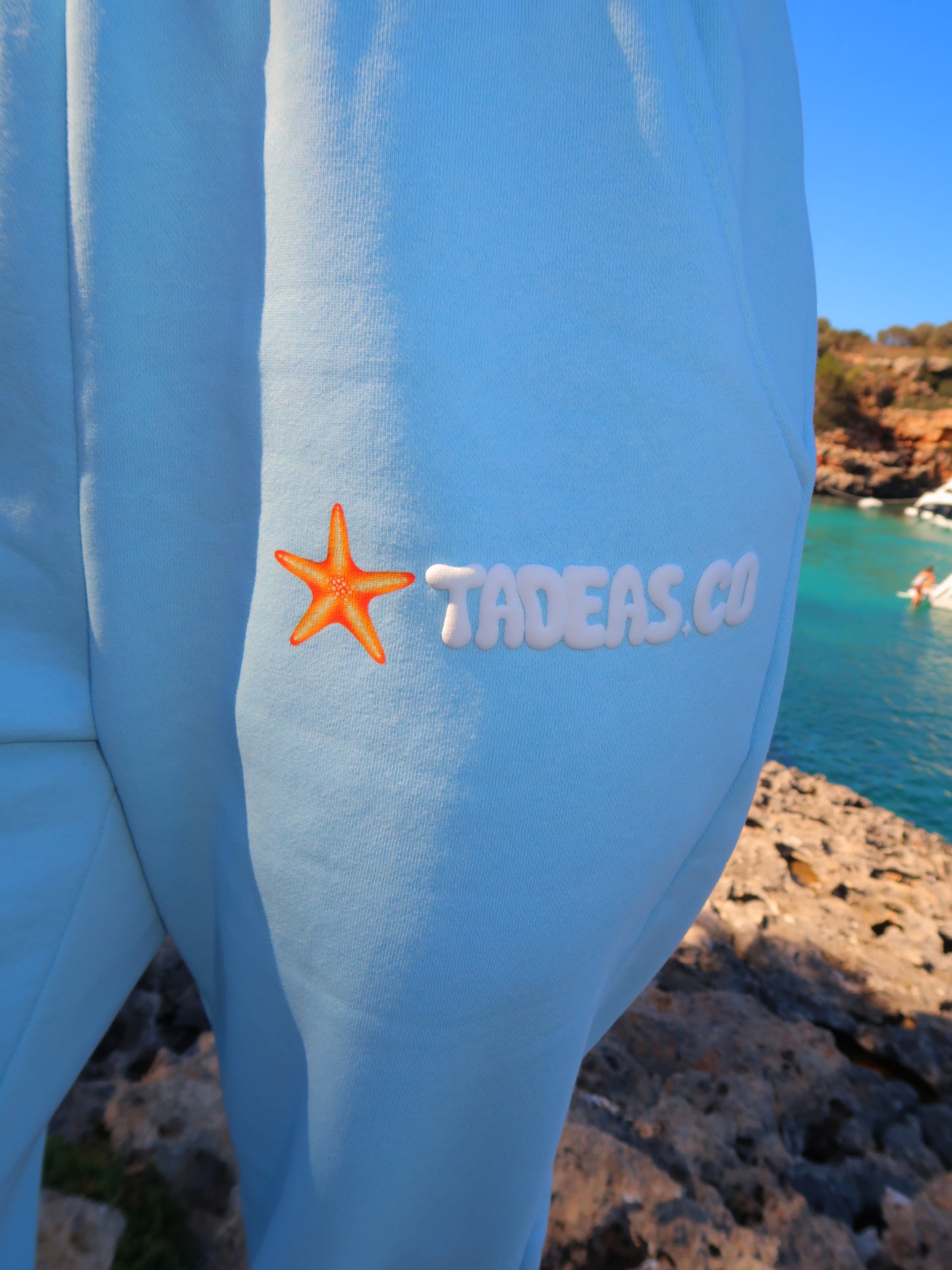 SWEATPANTS "IT COMES IN WAVES" (9300489568592)