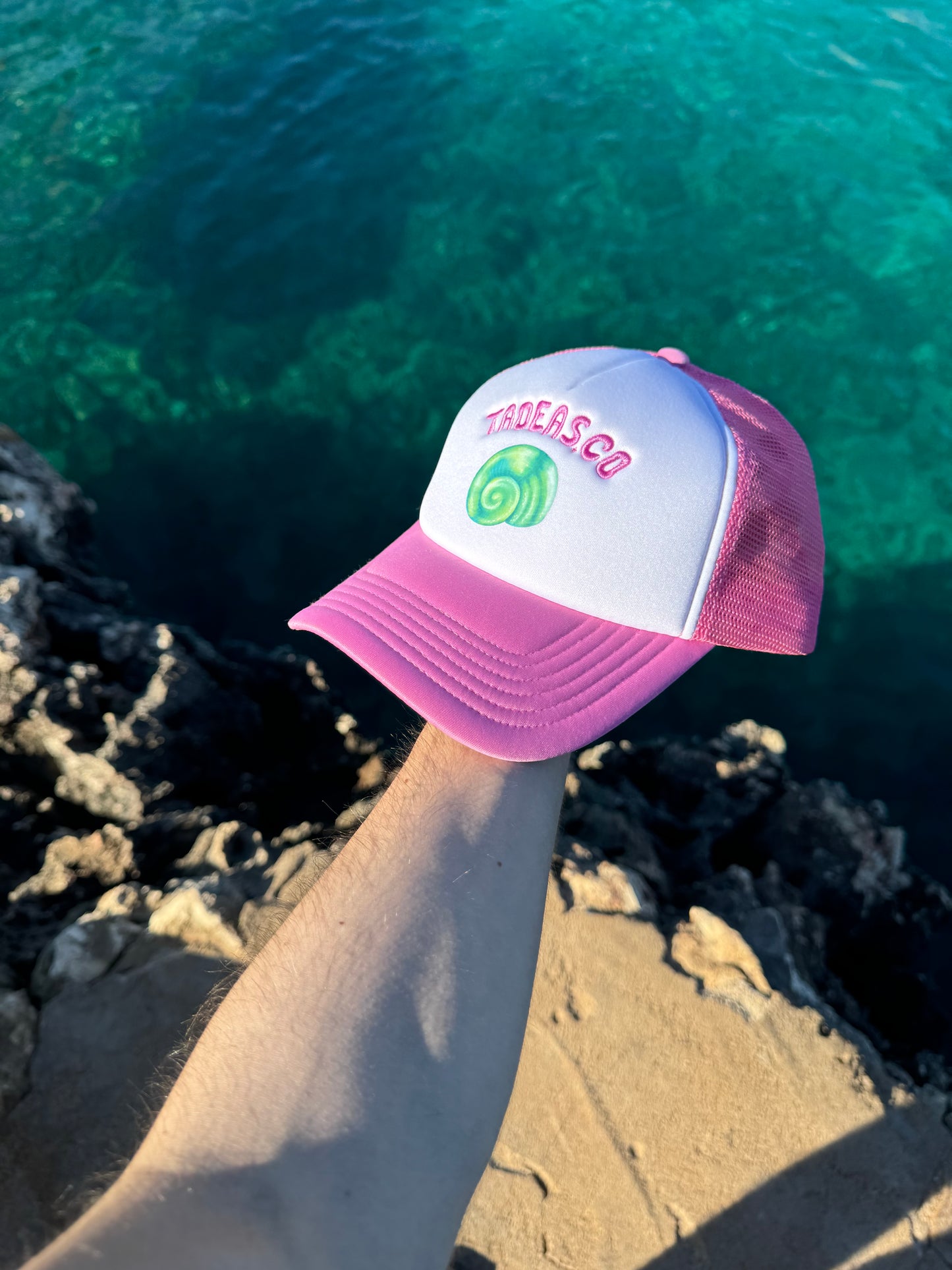PINK TRUCKER HAT (9300495434064)