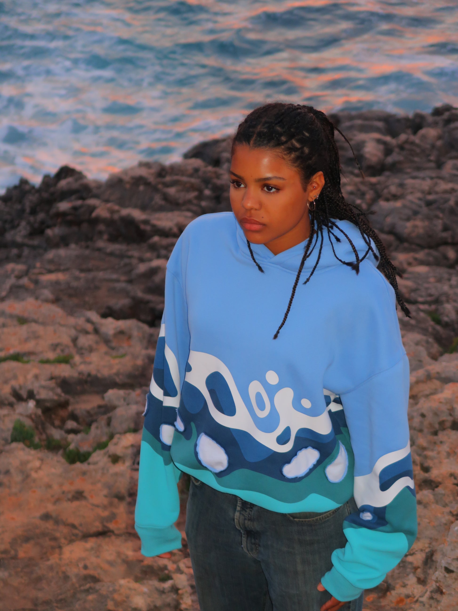TRIO: Wave, Star & Blossom Hoodie (9542584762704) (9297767170384)