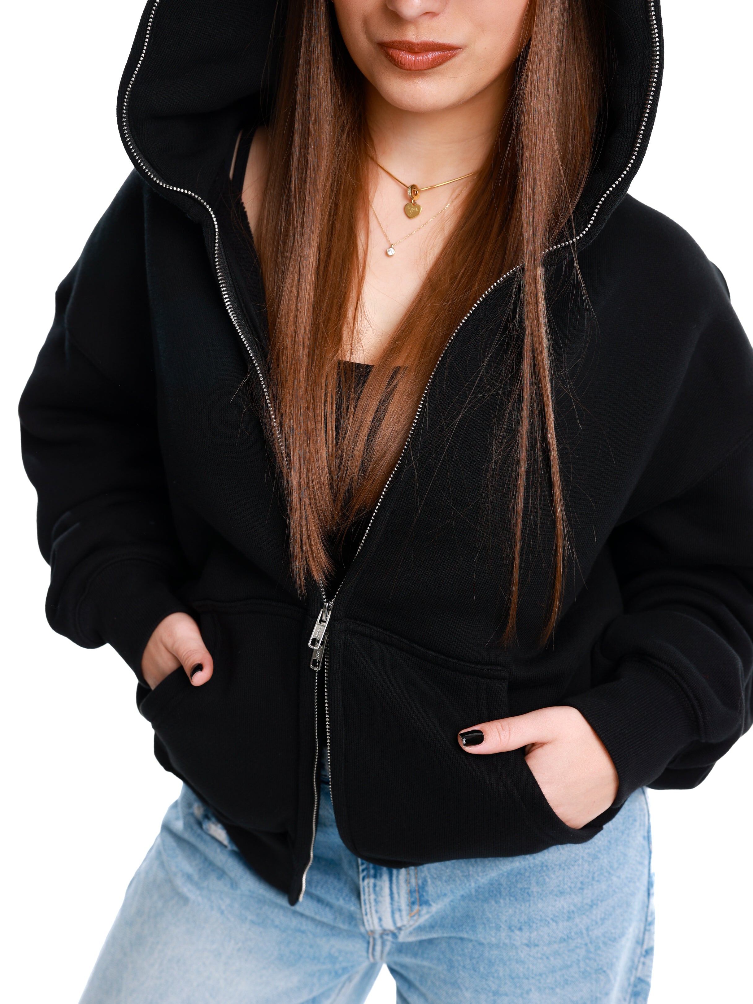 Black Aether™ full-zip hoodie