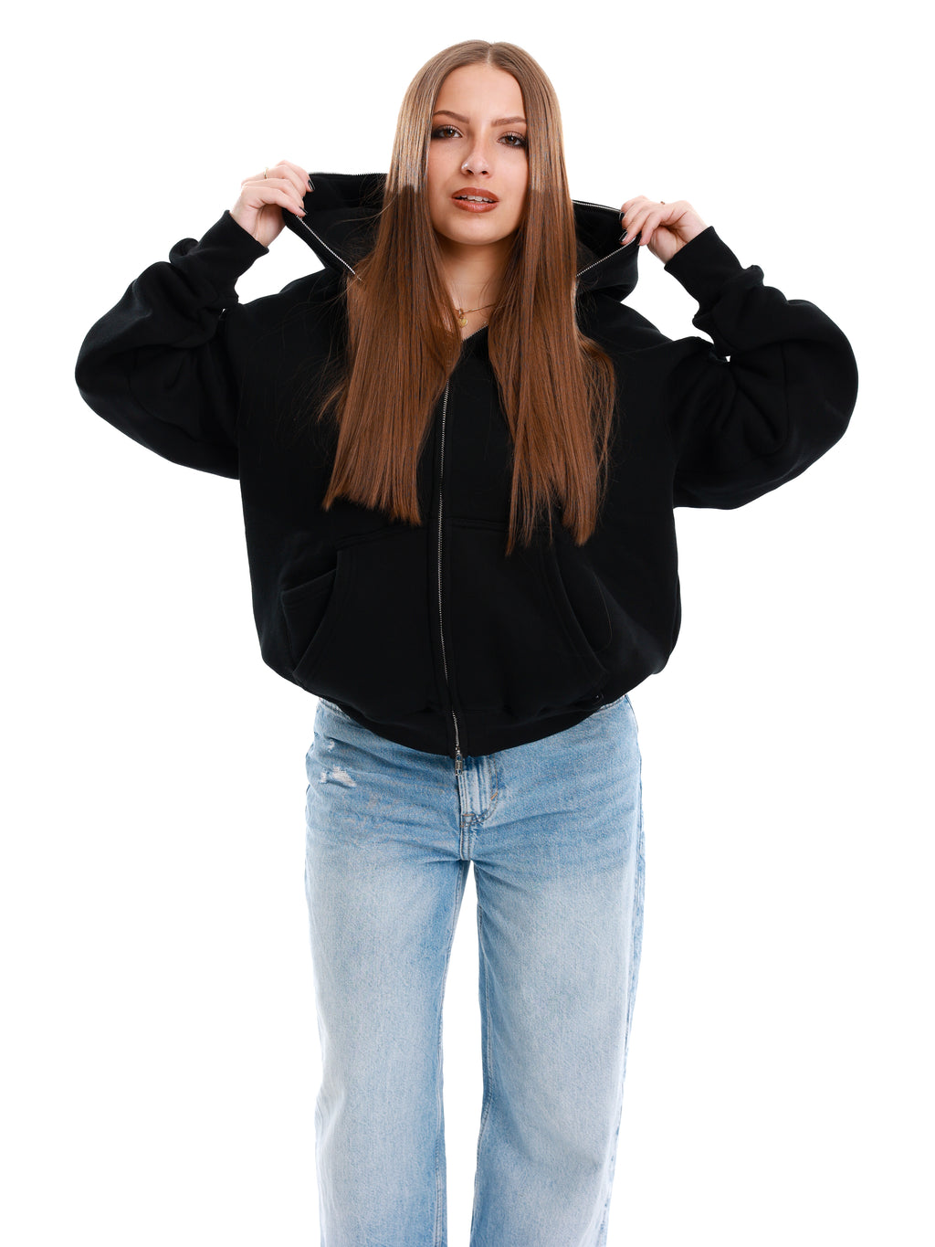 Black Aether™ full-zip hoodie