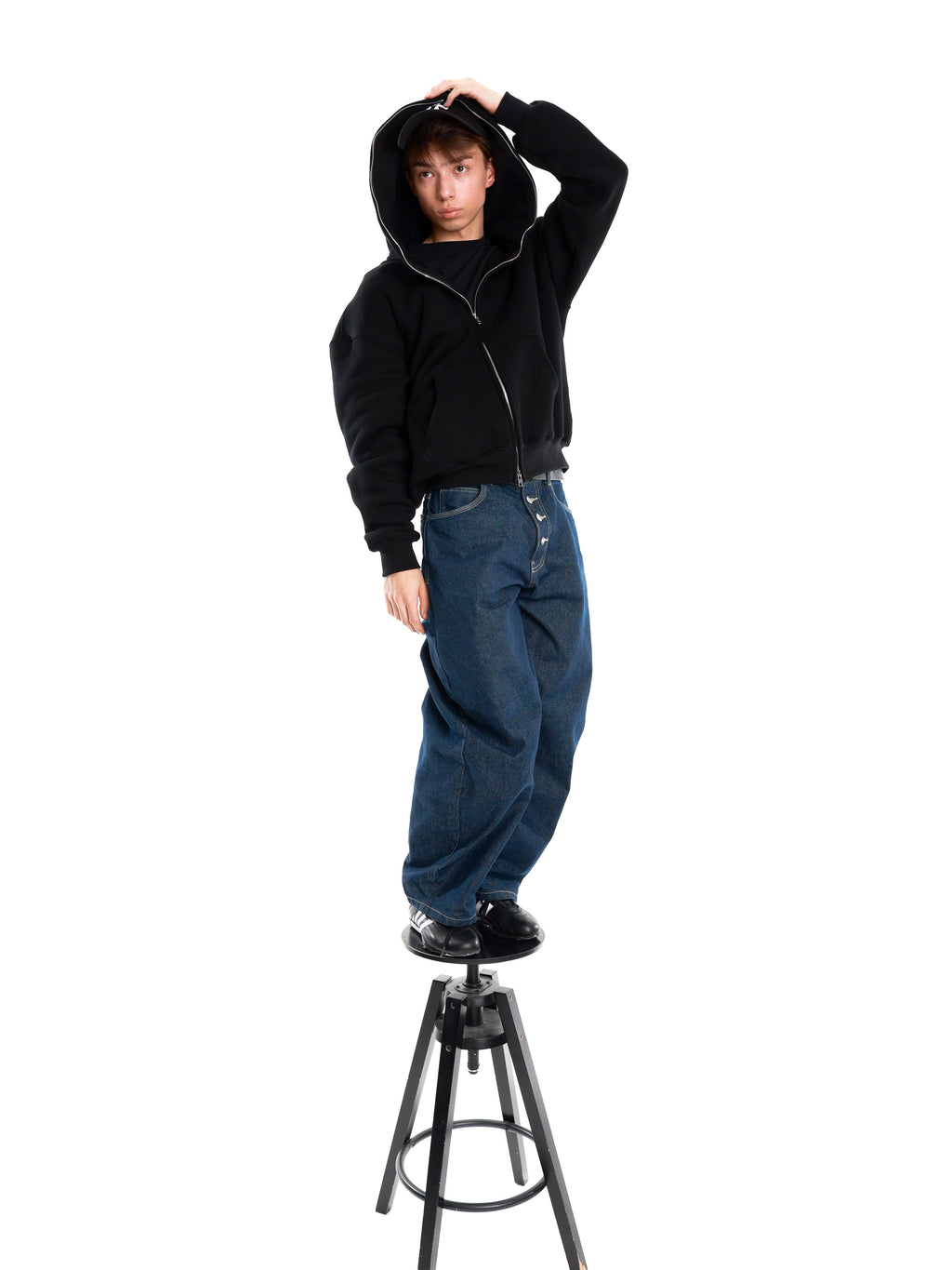 Black Aether™ full-zip hoodie