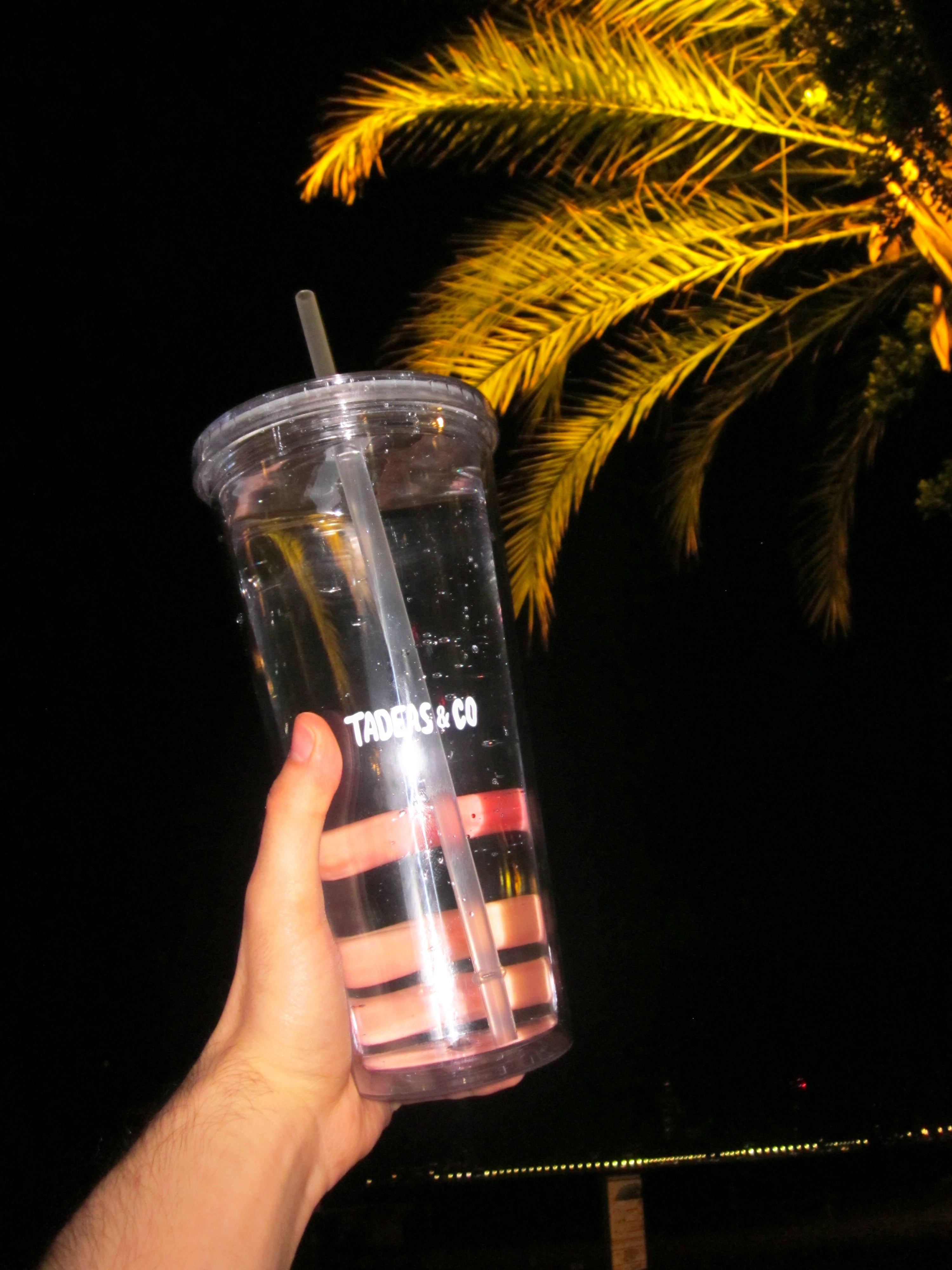 Transparent tumbler 1000ml (NYC)