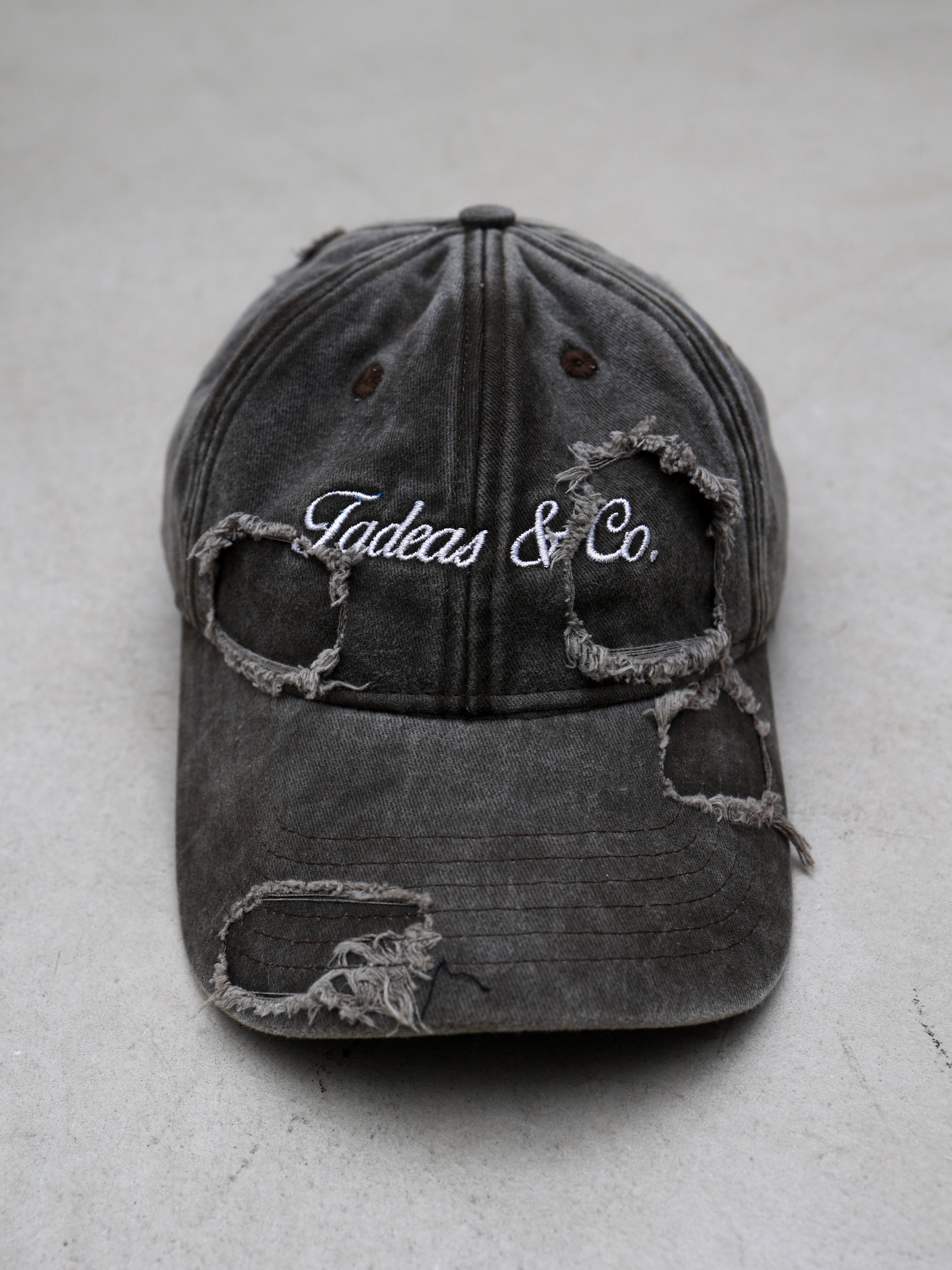 Grey baseball hat
