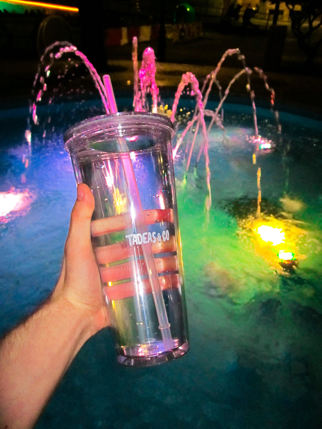Transparent tumbler 1000ml (NYC)