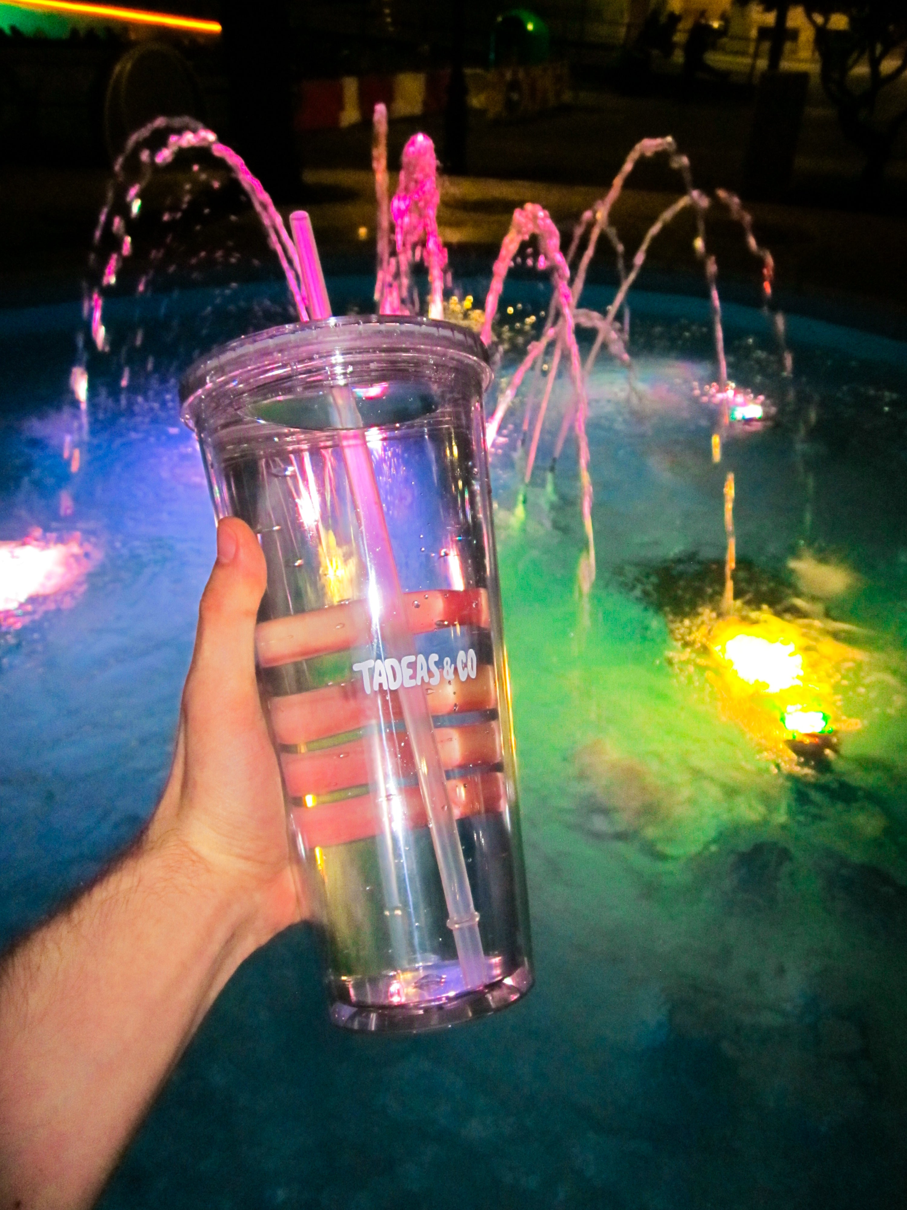 Transparent tumbler 1000ml (NYC)
