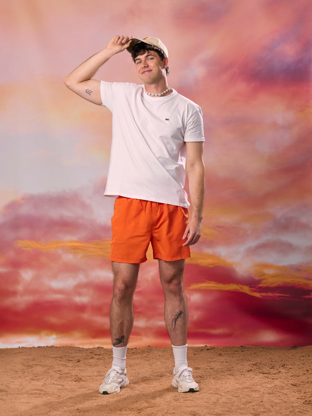 Vintage T-Tropica Cream baseballová šiltovka