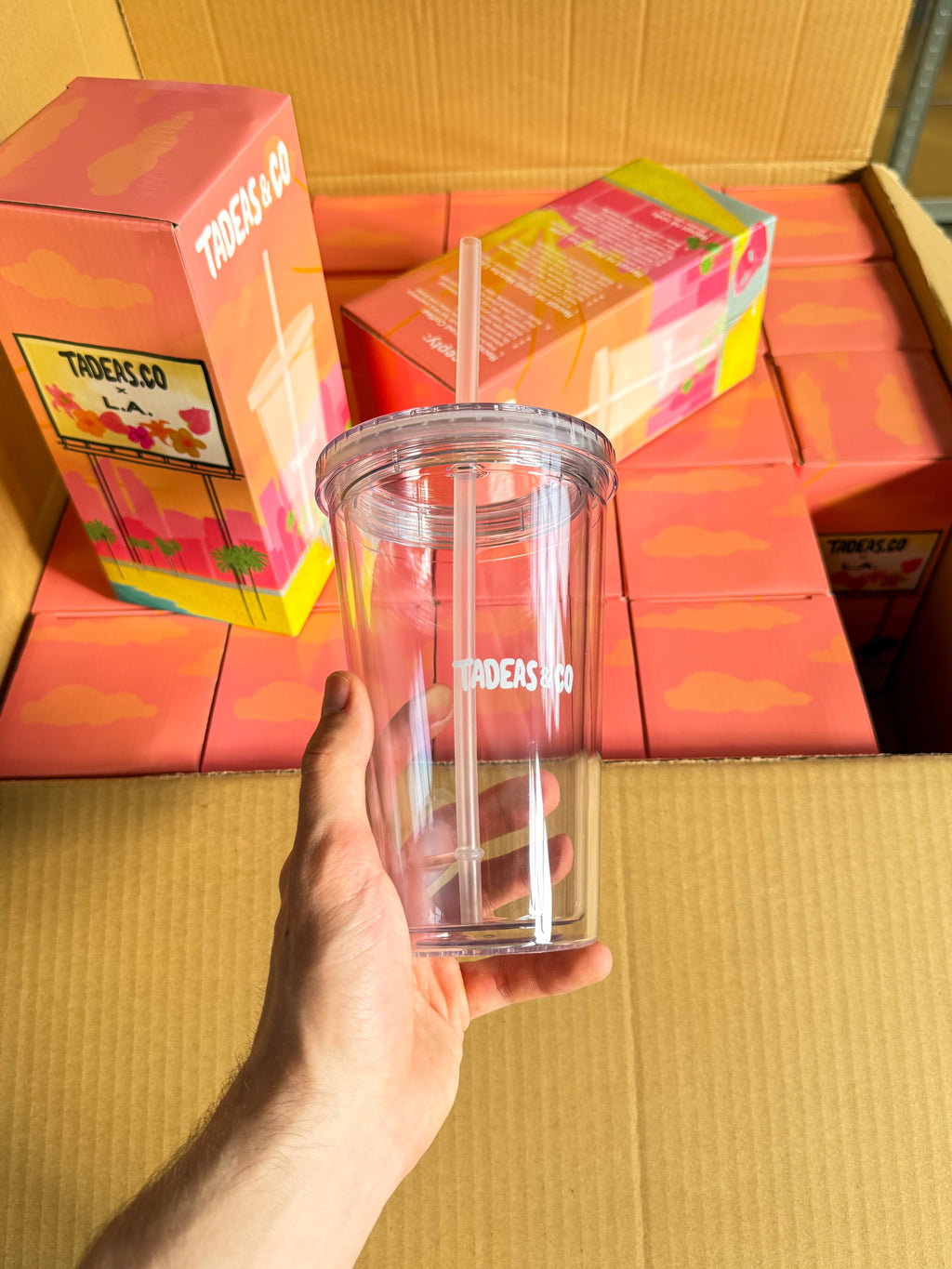 Transparent tumbler 500ml (LA)