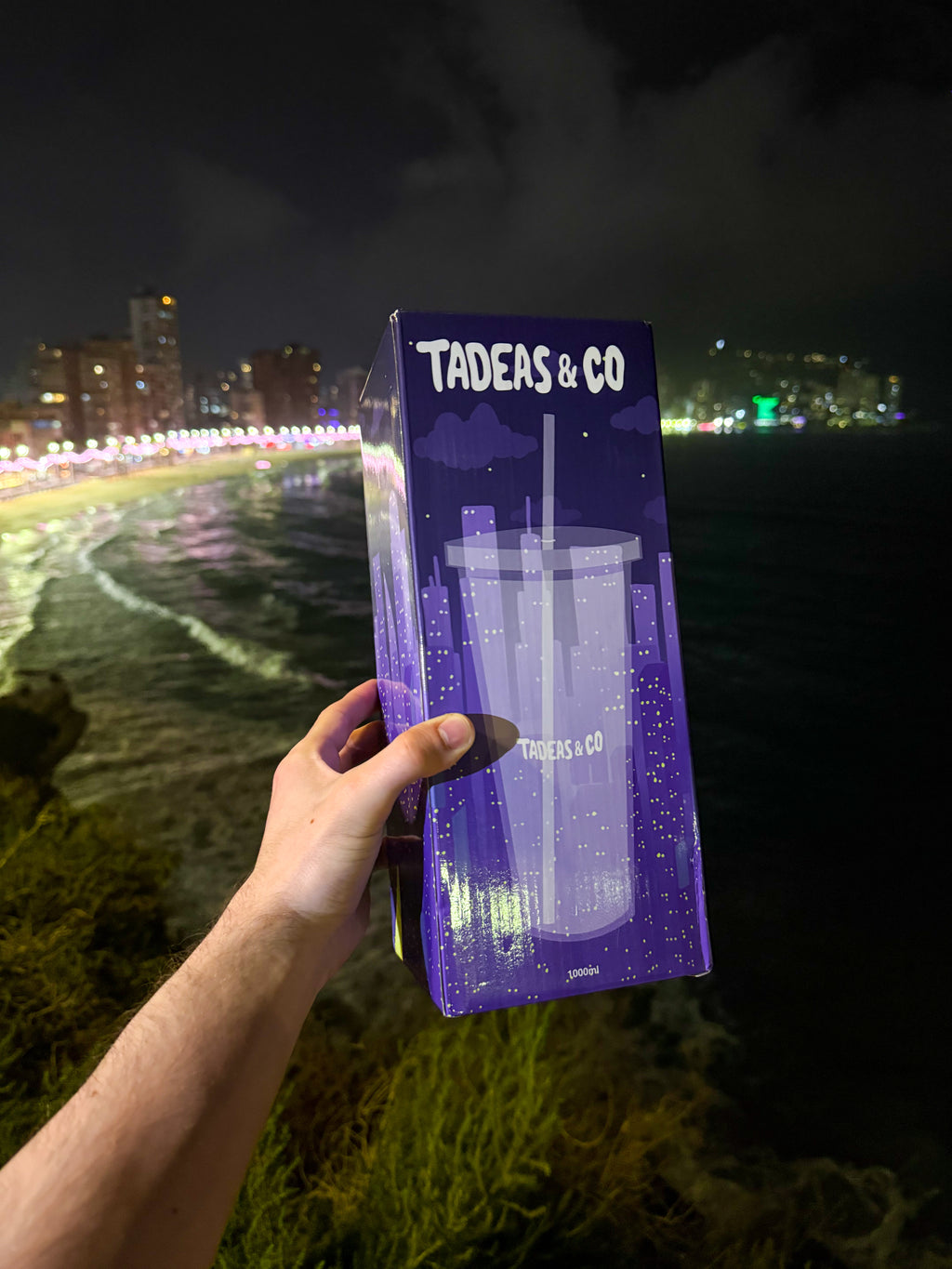 Transparent tumbler 1000ml (NYC)