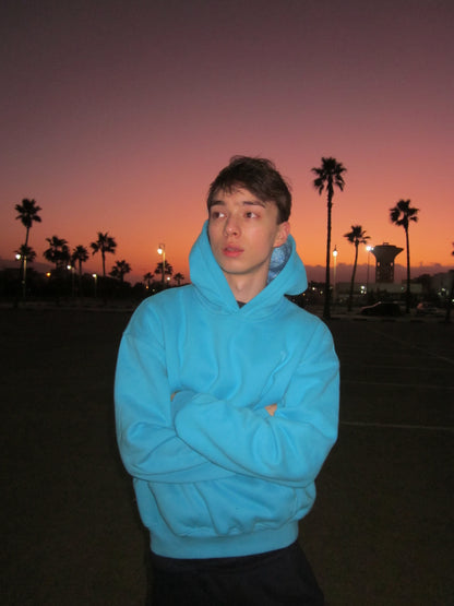 Atlantic blue hoodie