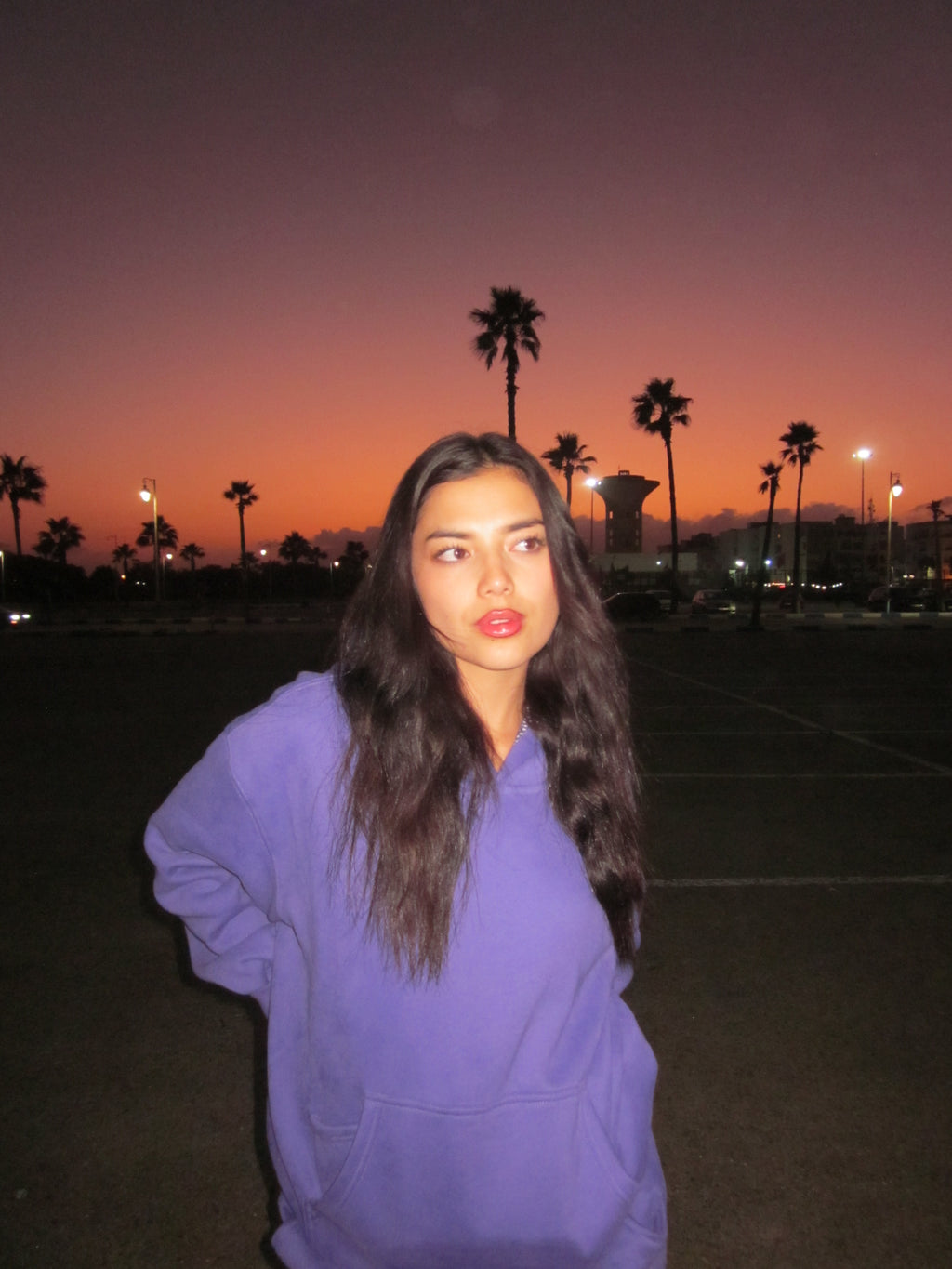 Royal purple hoodie