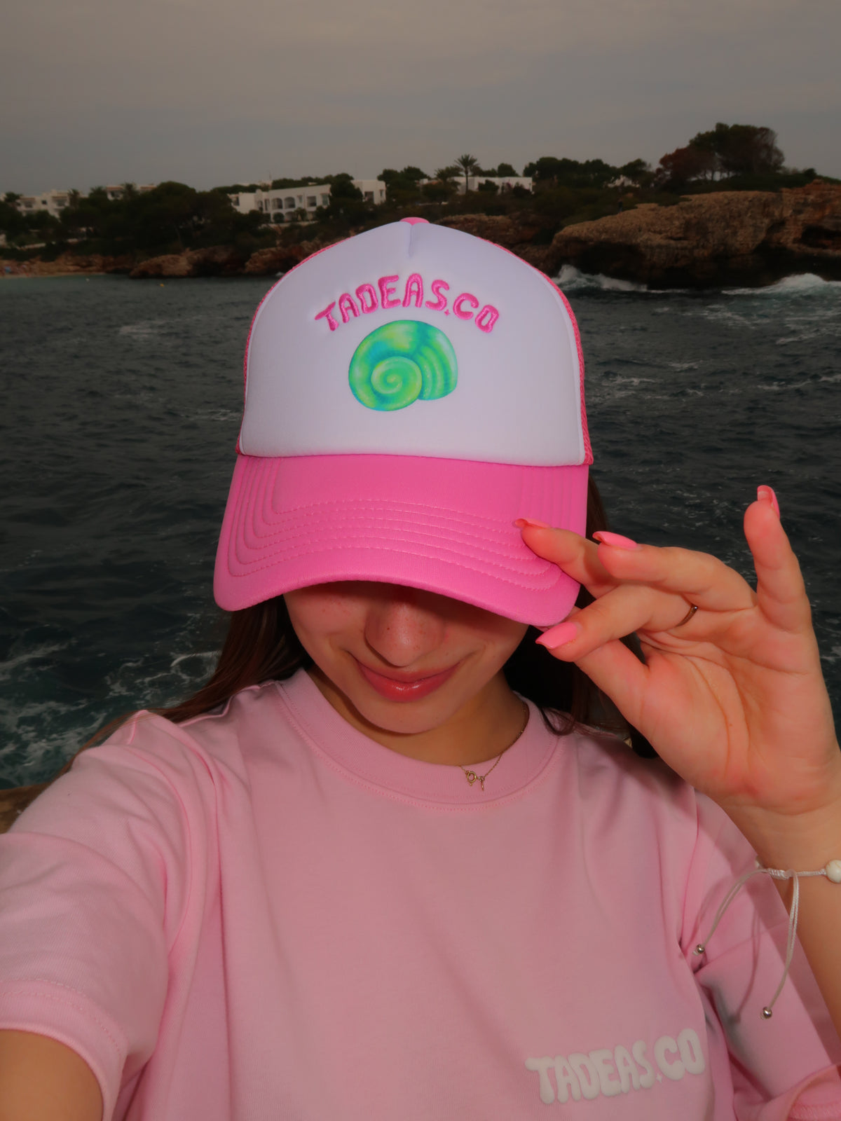 PINK TRUCKER HAT (9300495434064)
