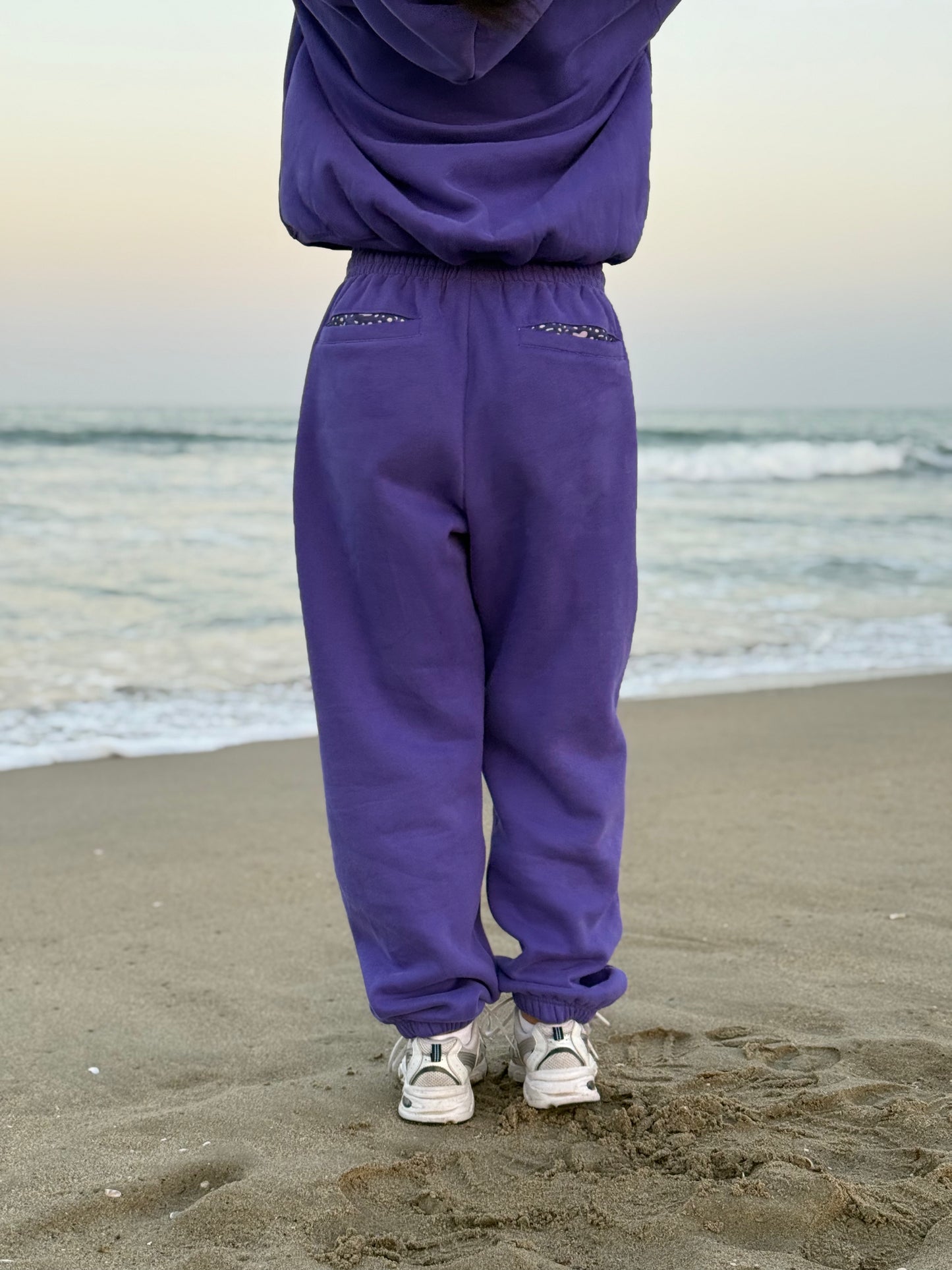 Royal purple sweatpants