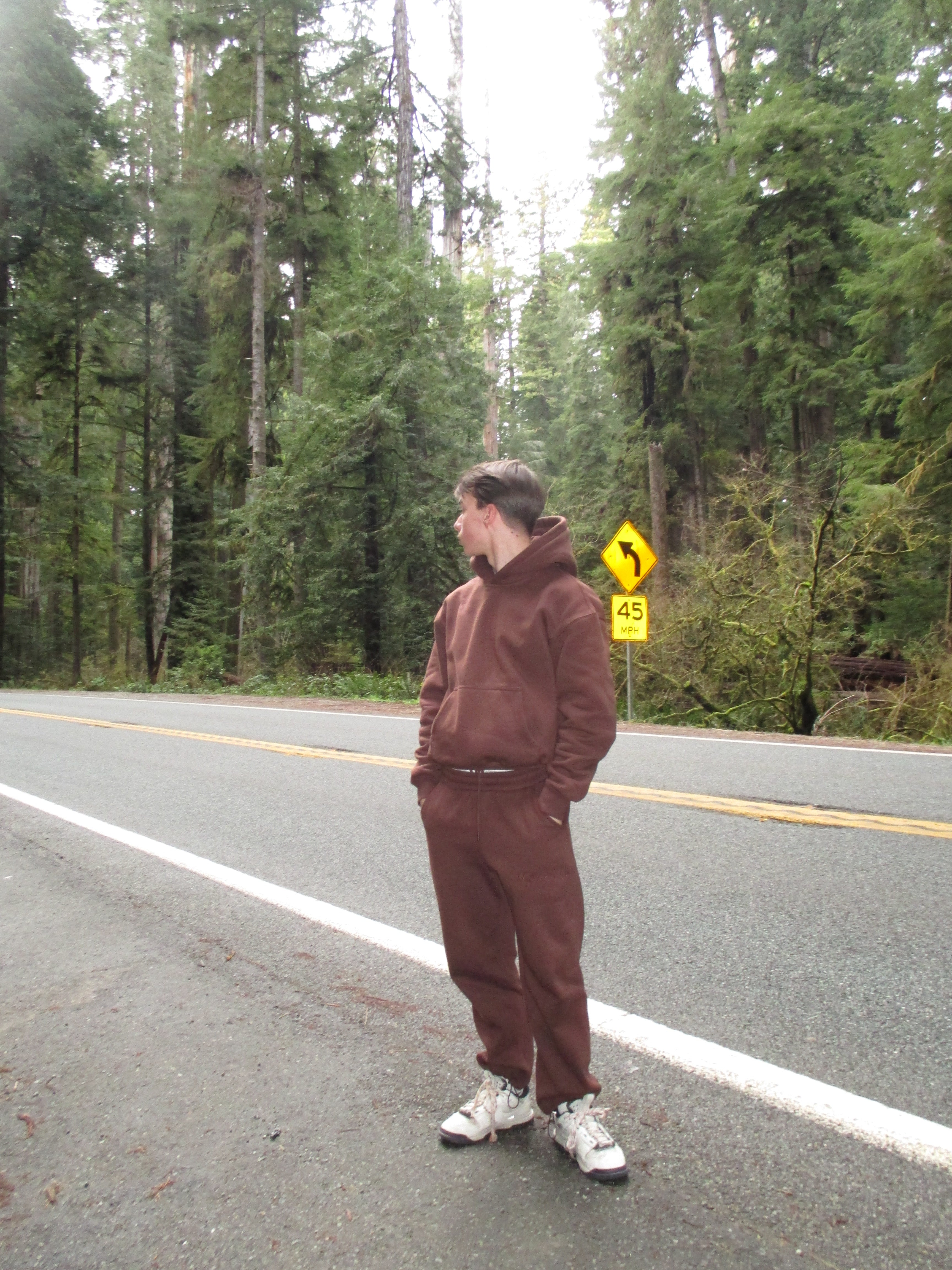 Brown Forest Sweatpants