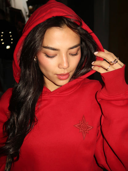 Moroccan rug hoodie