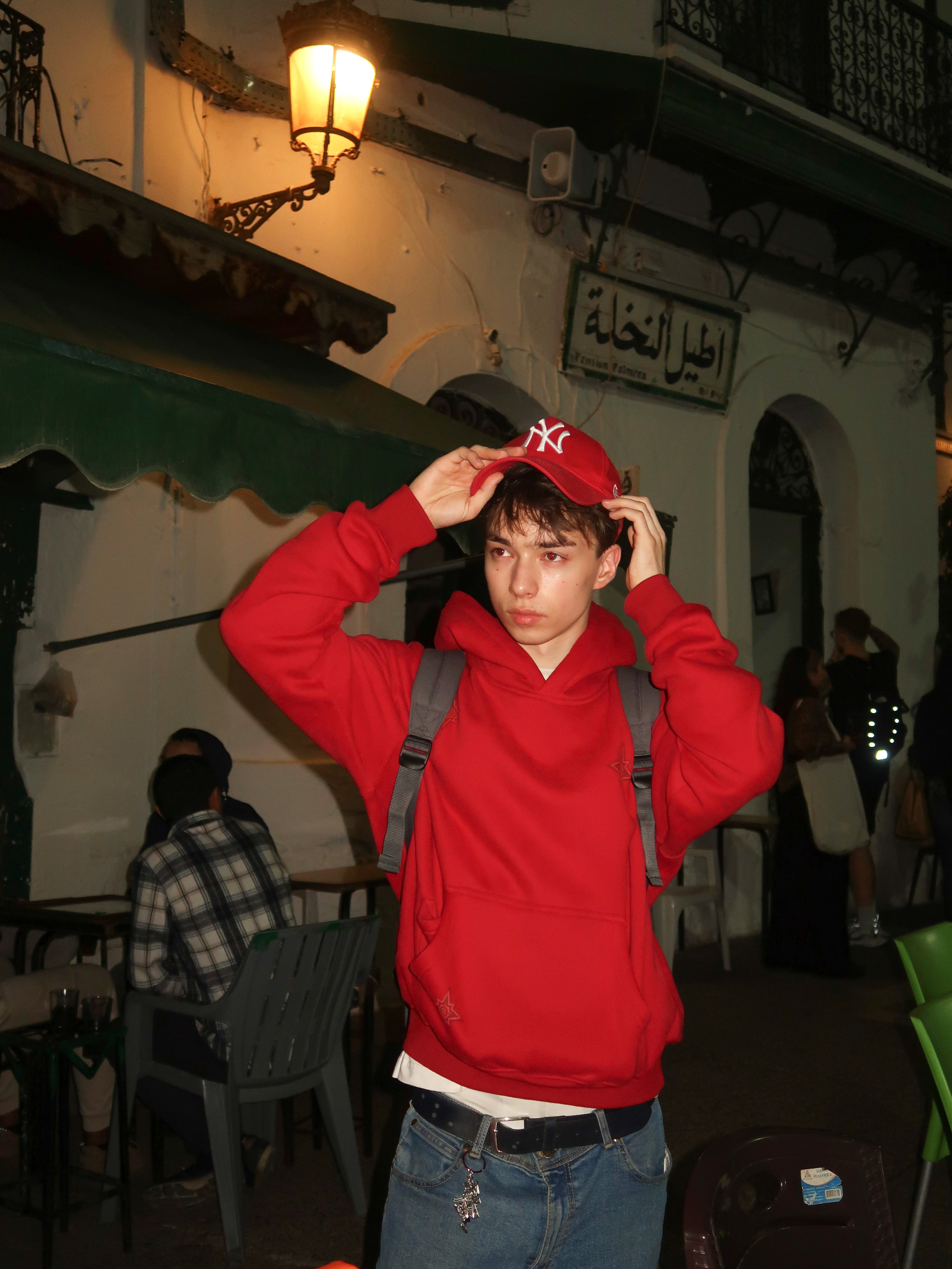 Moroccan rug hoodie