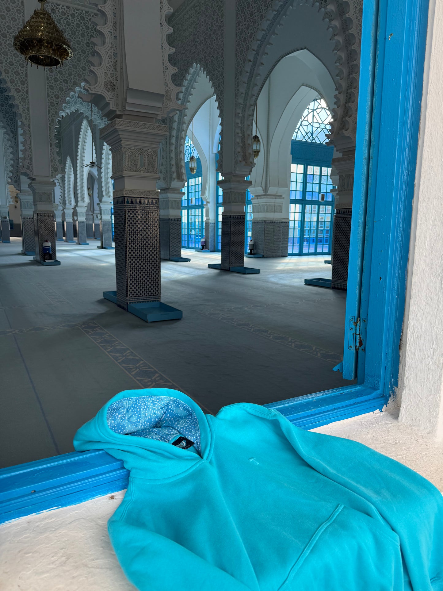 Atlantic blue hoodie