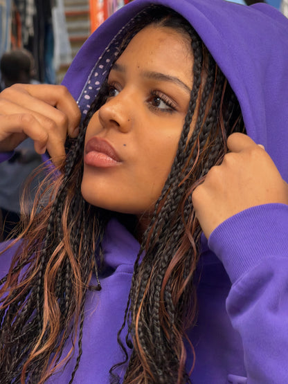 Royal purple hoodie