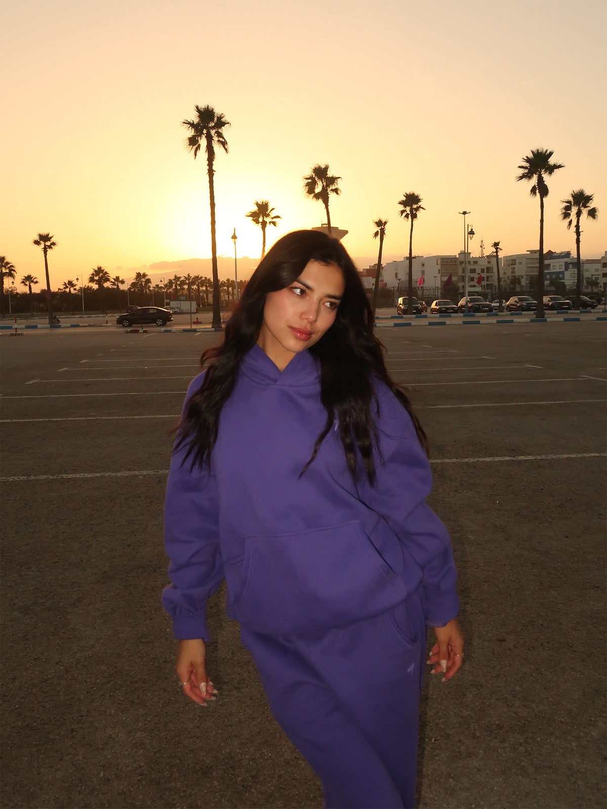 Royal purple hoodie