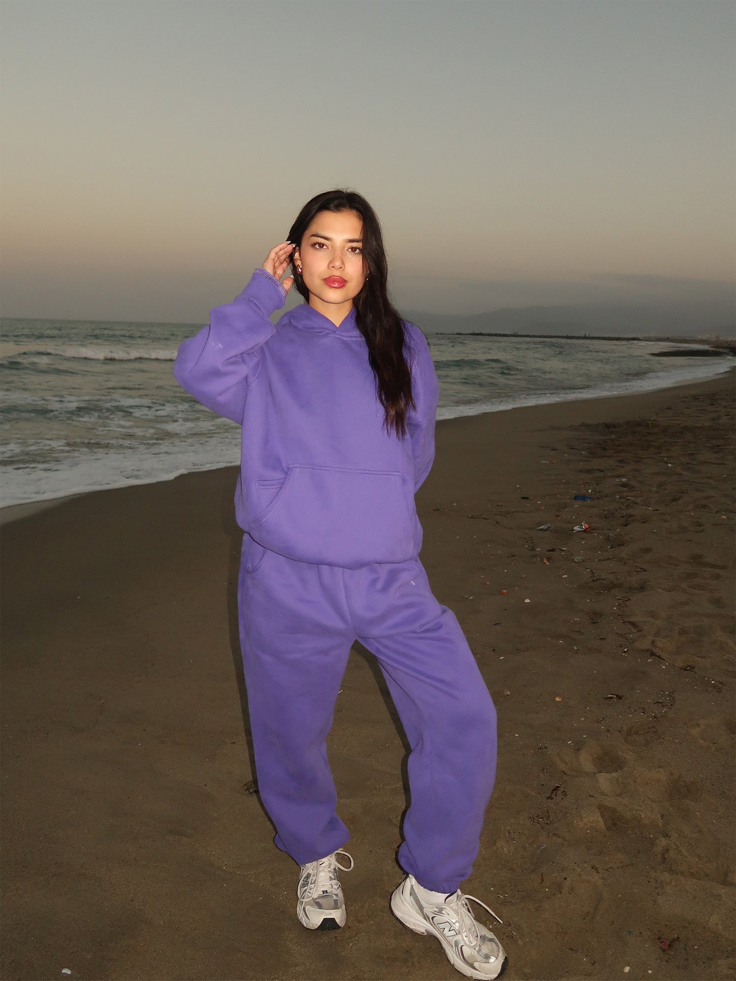 Royal purple sweatpants