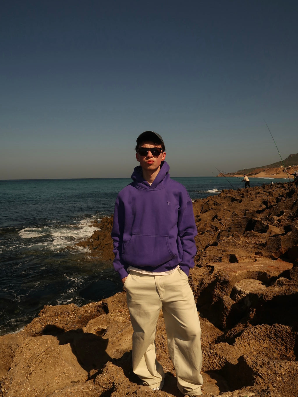 Royal purple hoodie
