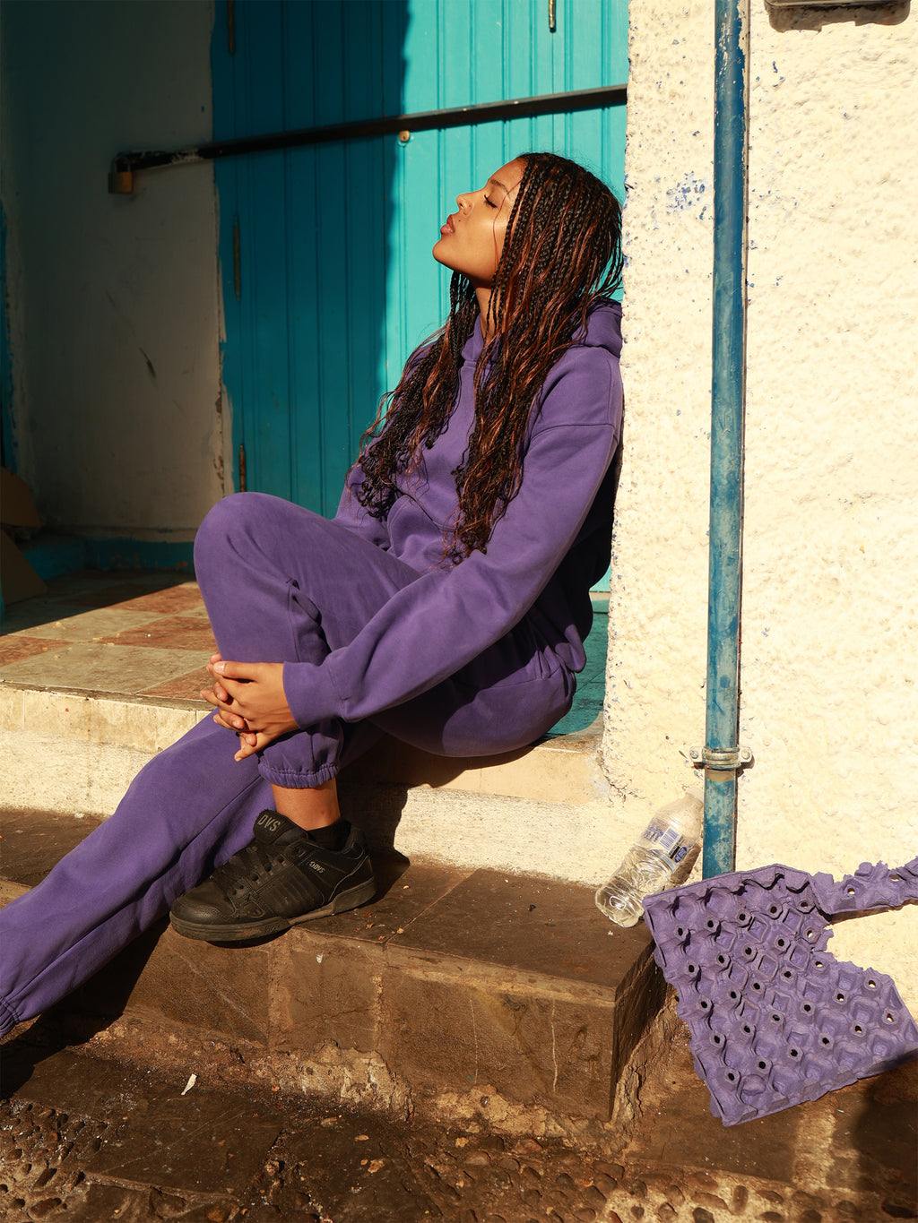 Royal purple hoodie