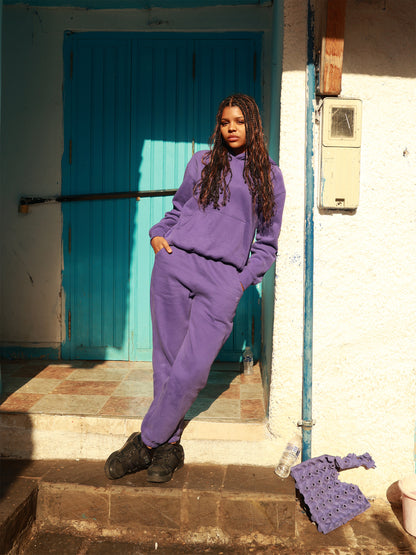 Royal purple sweatpants