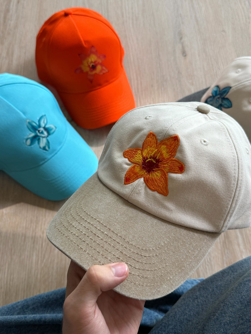 Vintage T-Tropica Cream baseballová šiltovka