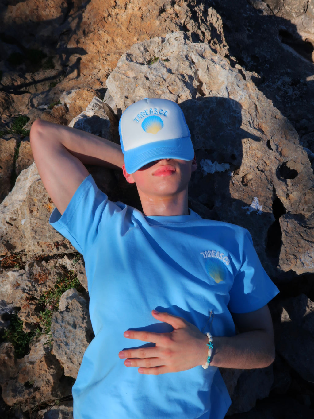 BLUE TRUCKER HAT (9300495565136)