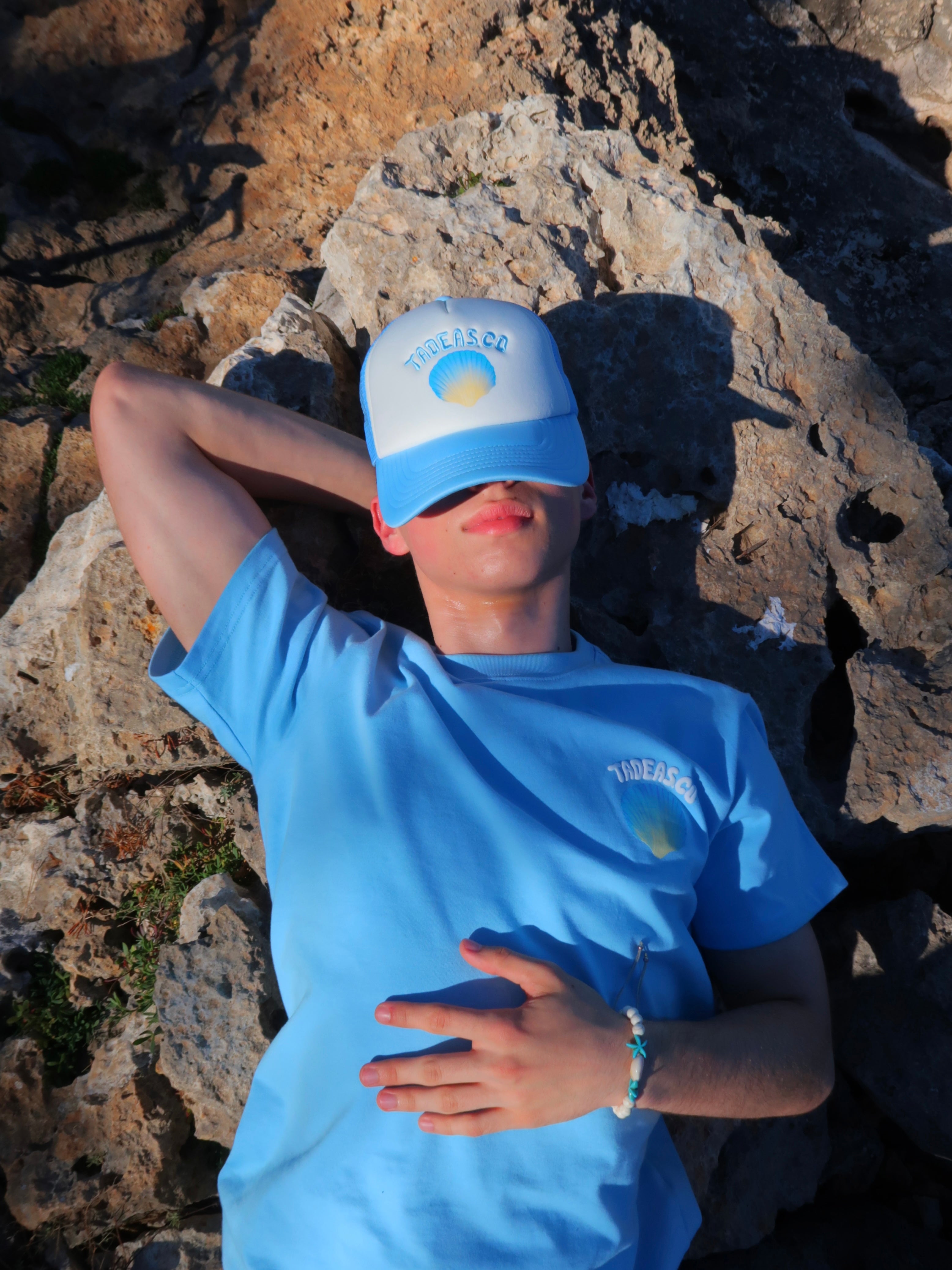 BLUE TRUCKER HAT (9300495565136)