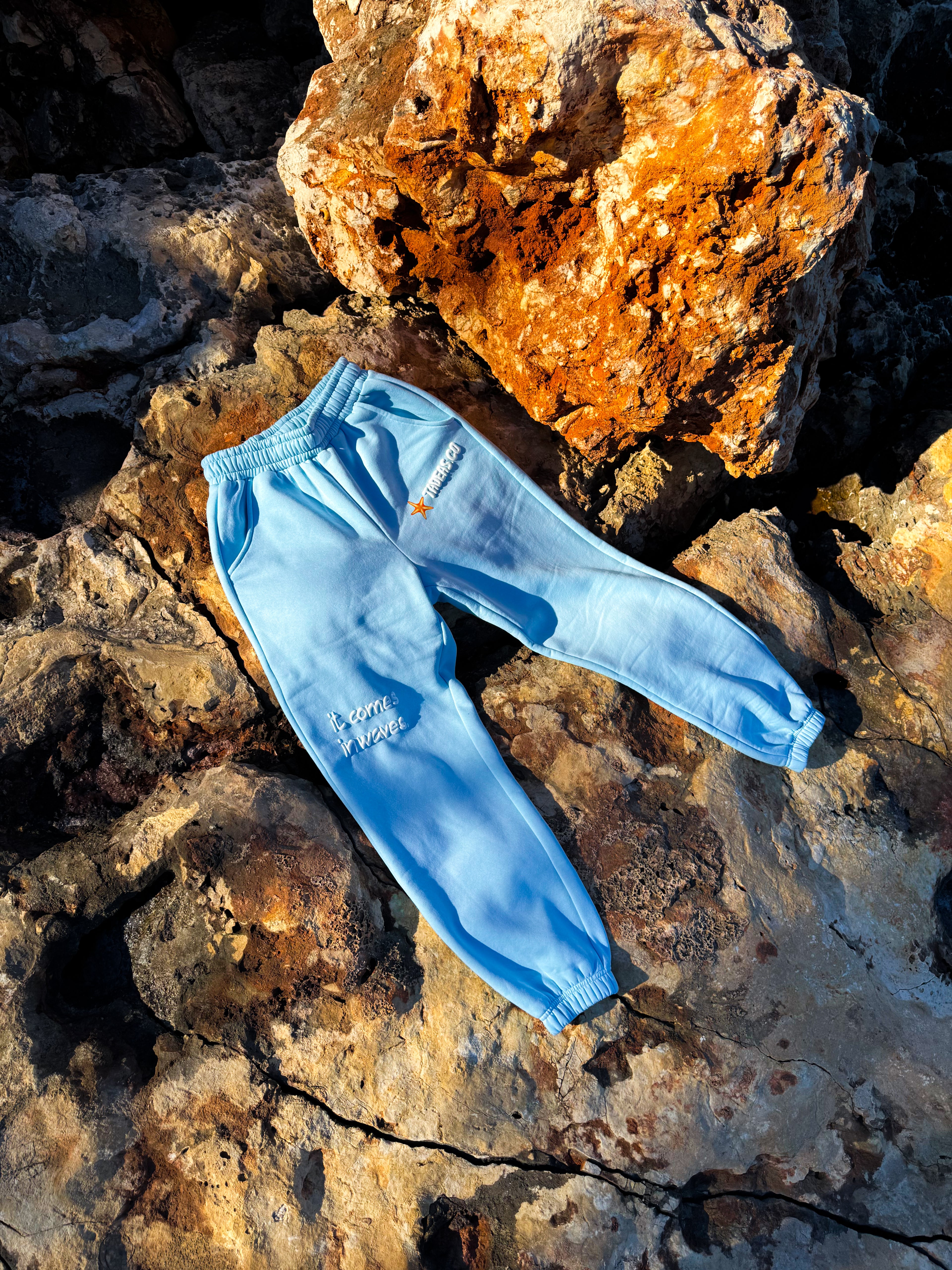 SWEATPANTS "IT COMES IN WAVES" (9300489568592)