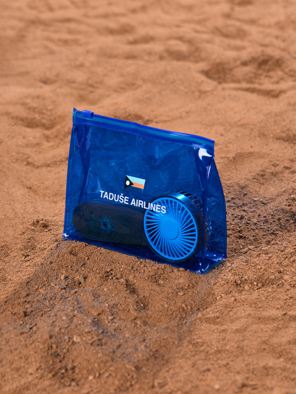 Taduše Airlines Beauty Kit (větráček+taška+lip balm)