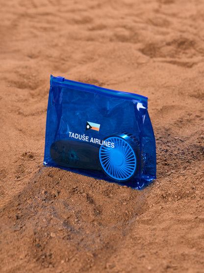 Taduše Airlines Beauty Kit (větráček+taška+lip balm)
