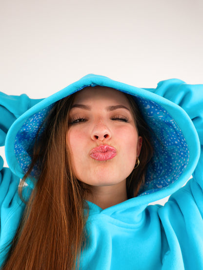 Atlantic blue hoodie