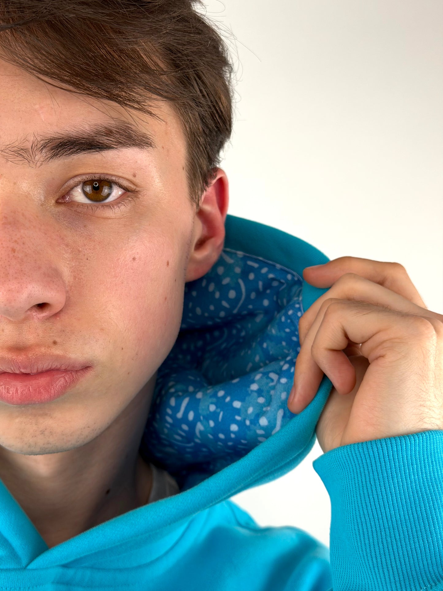 Atlantic blue hoodie