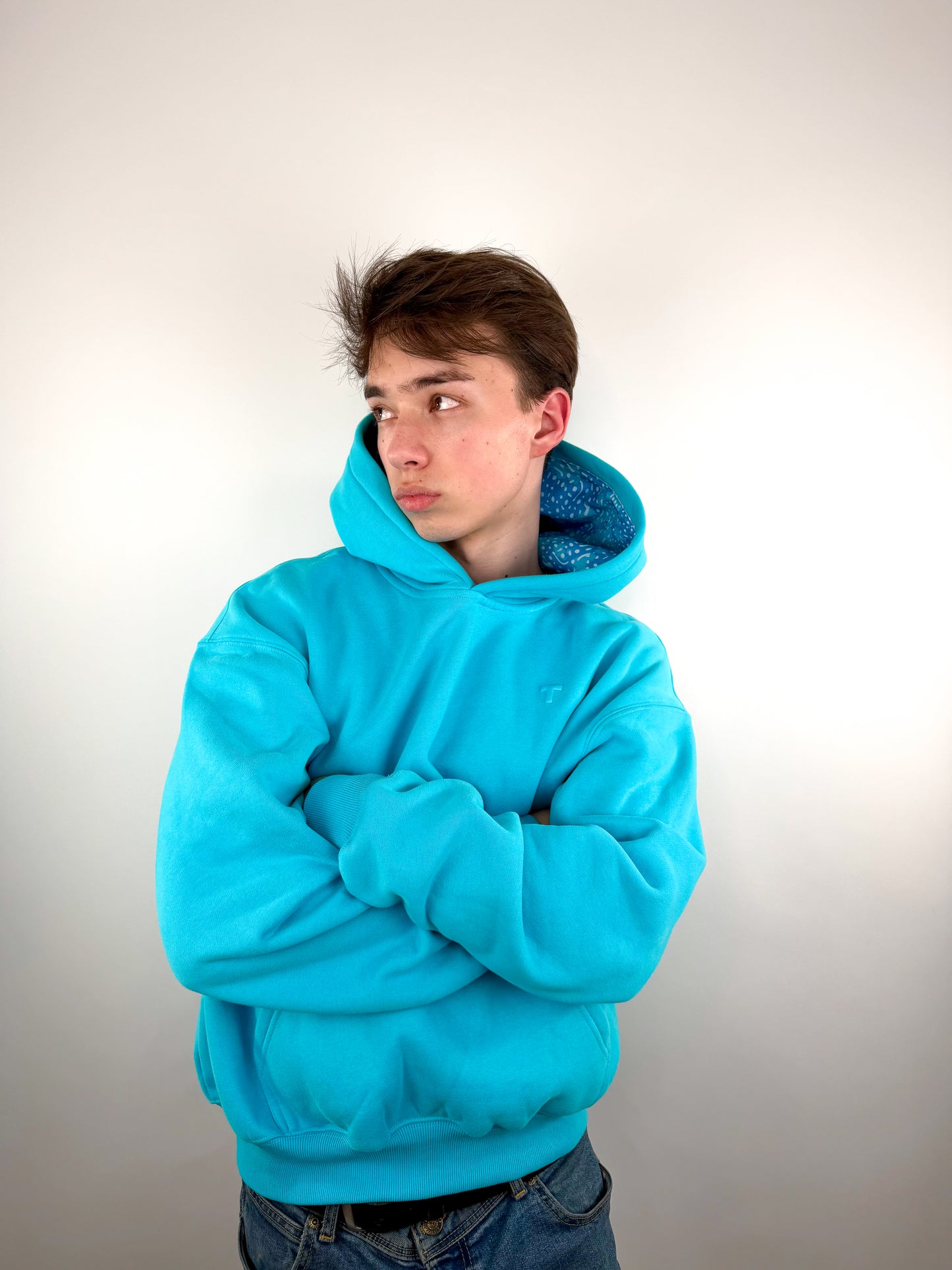 Atlantic blue hoodie