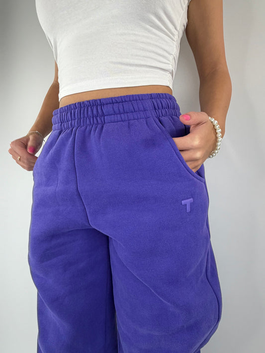 Royal purple sweatpants