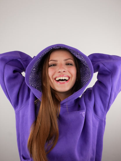 Royal purple hoodie