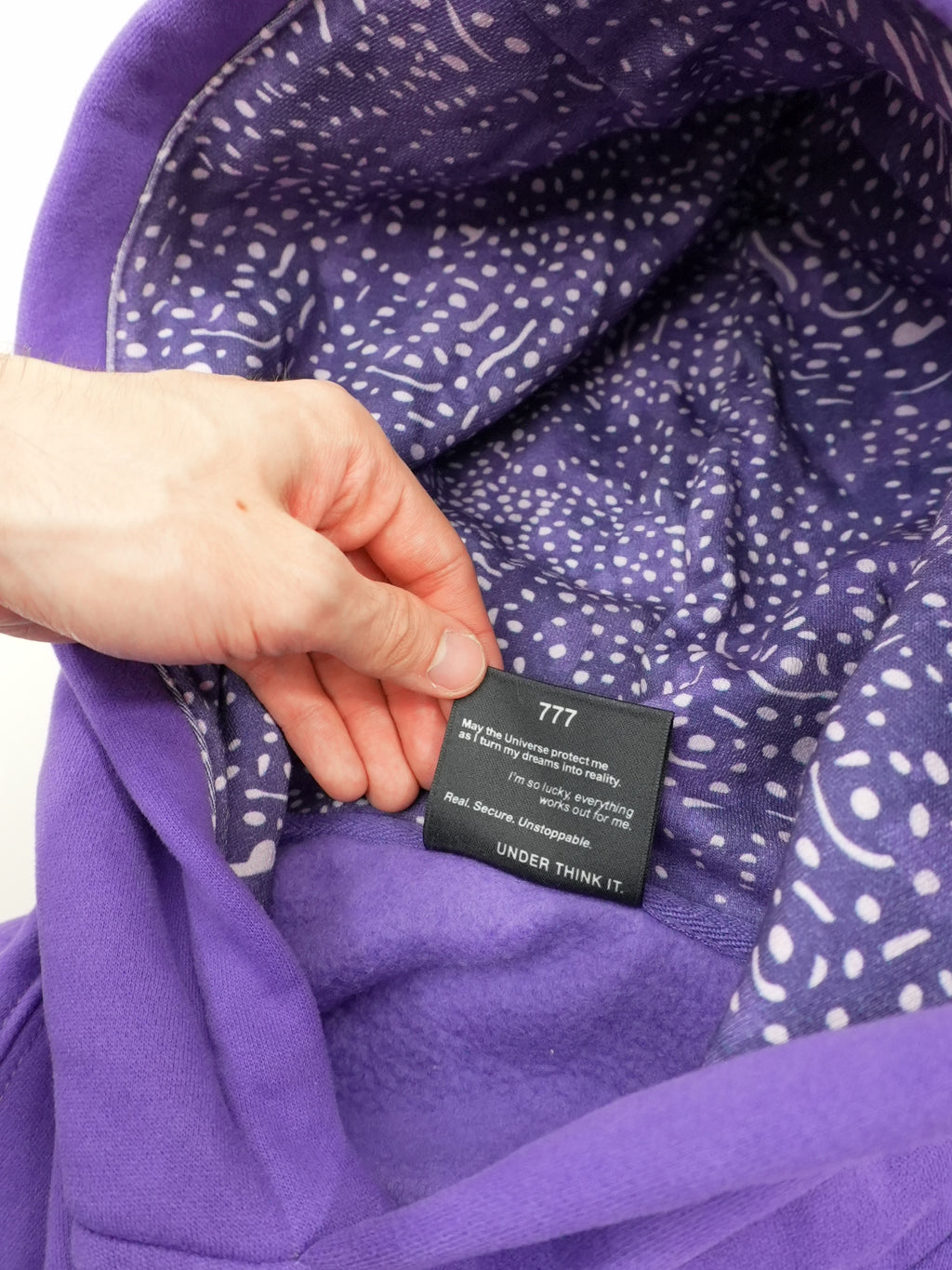 Royal purple hoodie