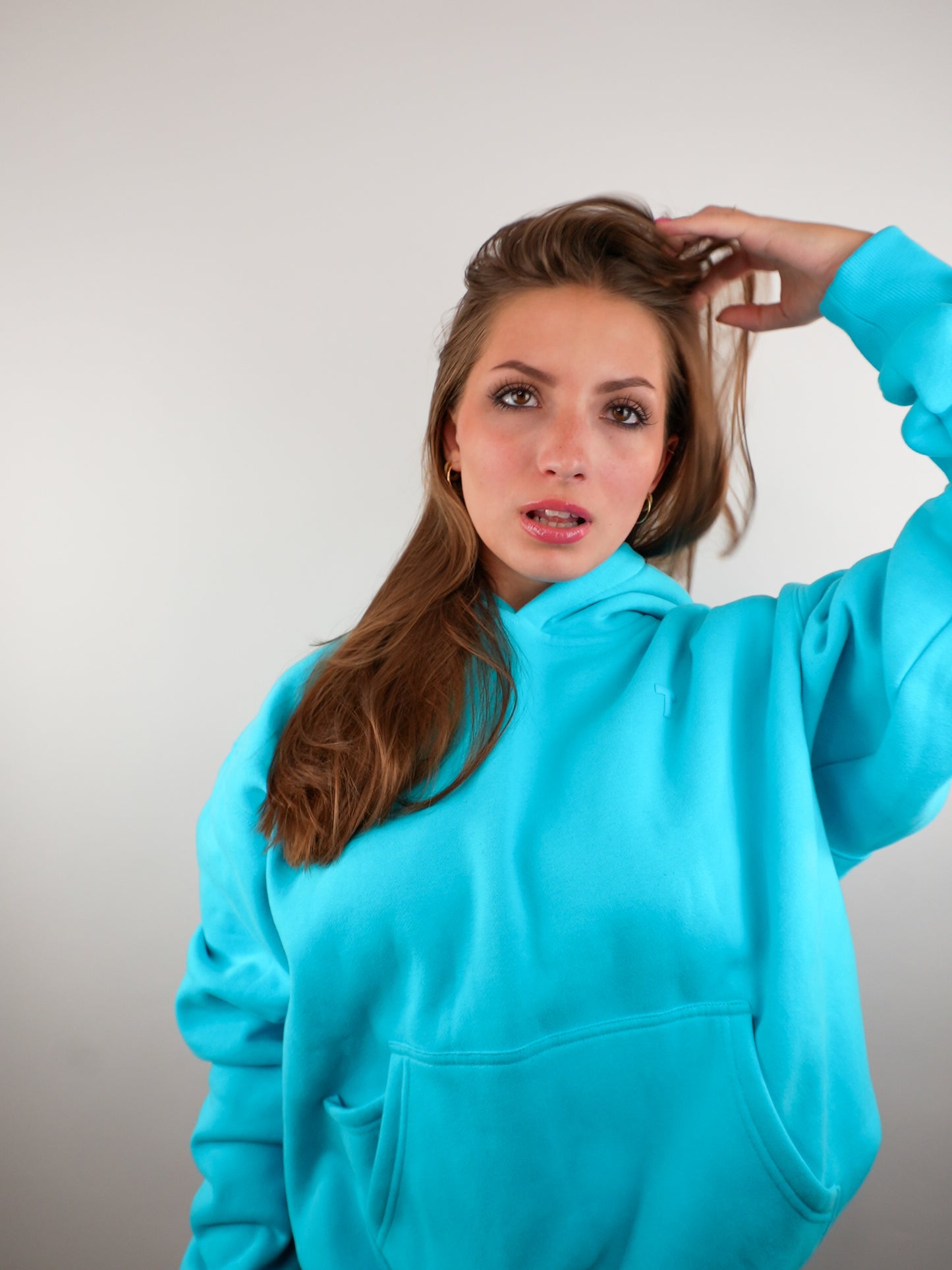 Atlantic blue hoodie