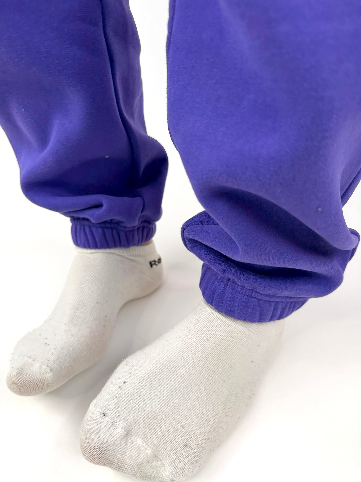 Royal purple sweatpants